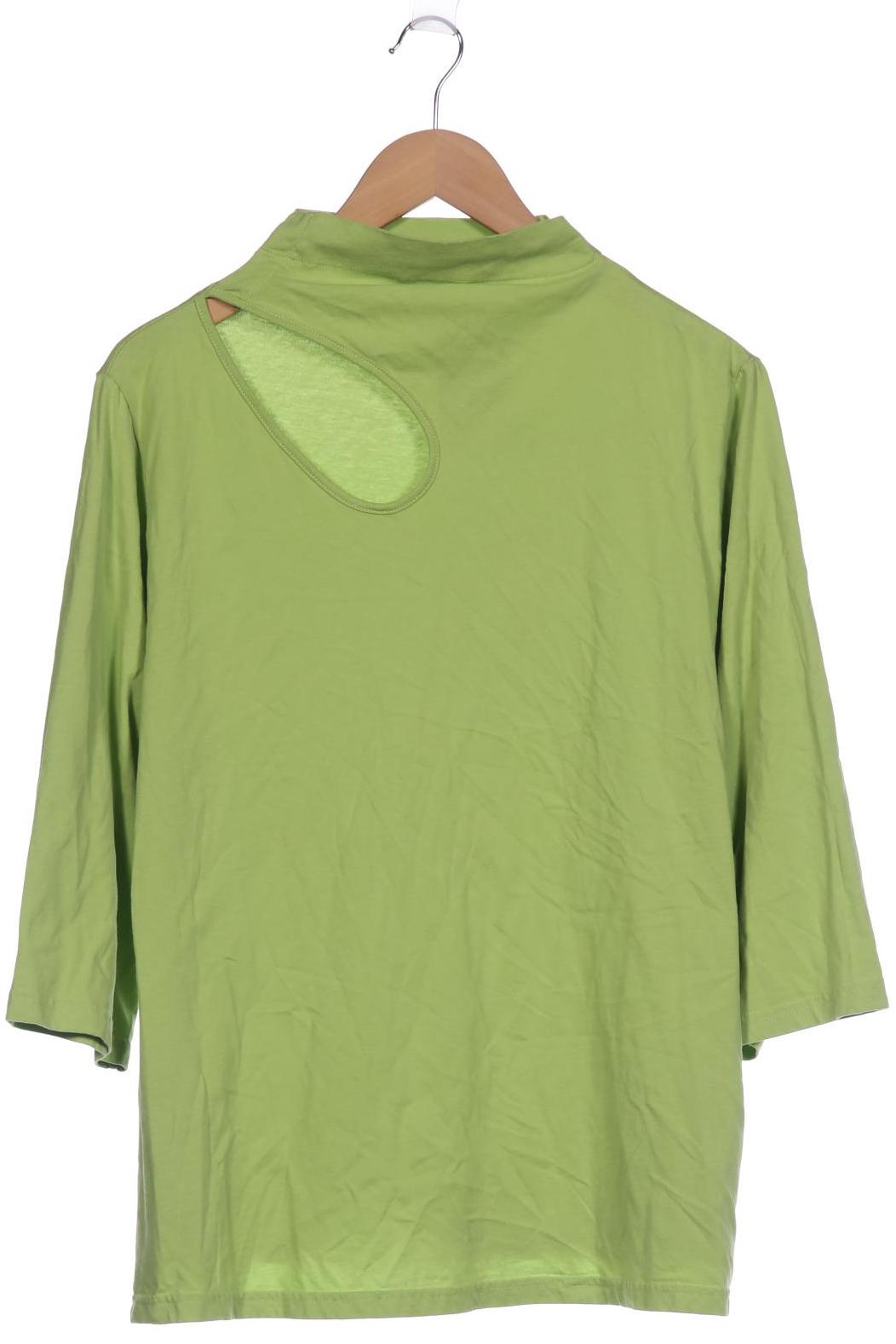 

Ulla Popken Damen Langarmshirt, hellgrün