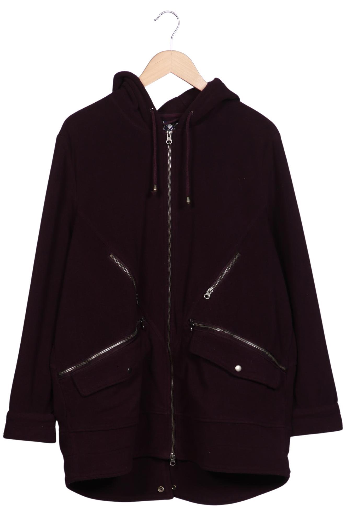 

Ulla Popken Damen Kapuzenpullover, bordeaux, Gr. 46