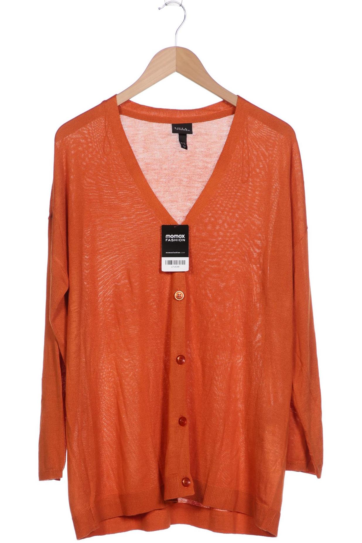 

Ulla Popken Damen Strickjacke, orange, Gr. 42