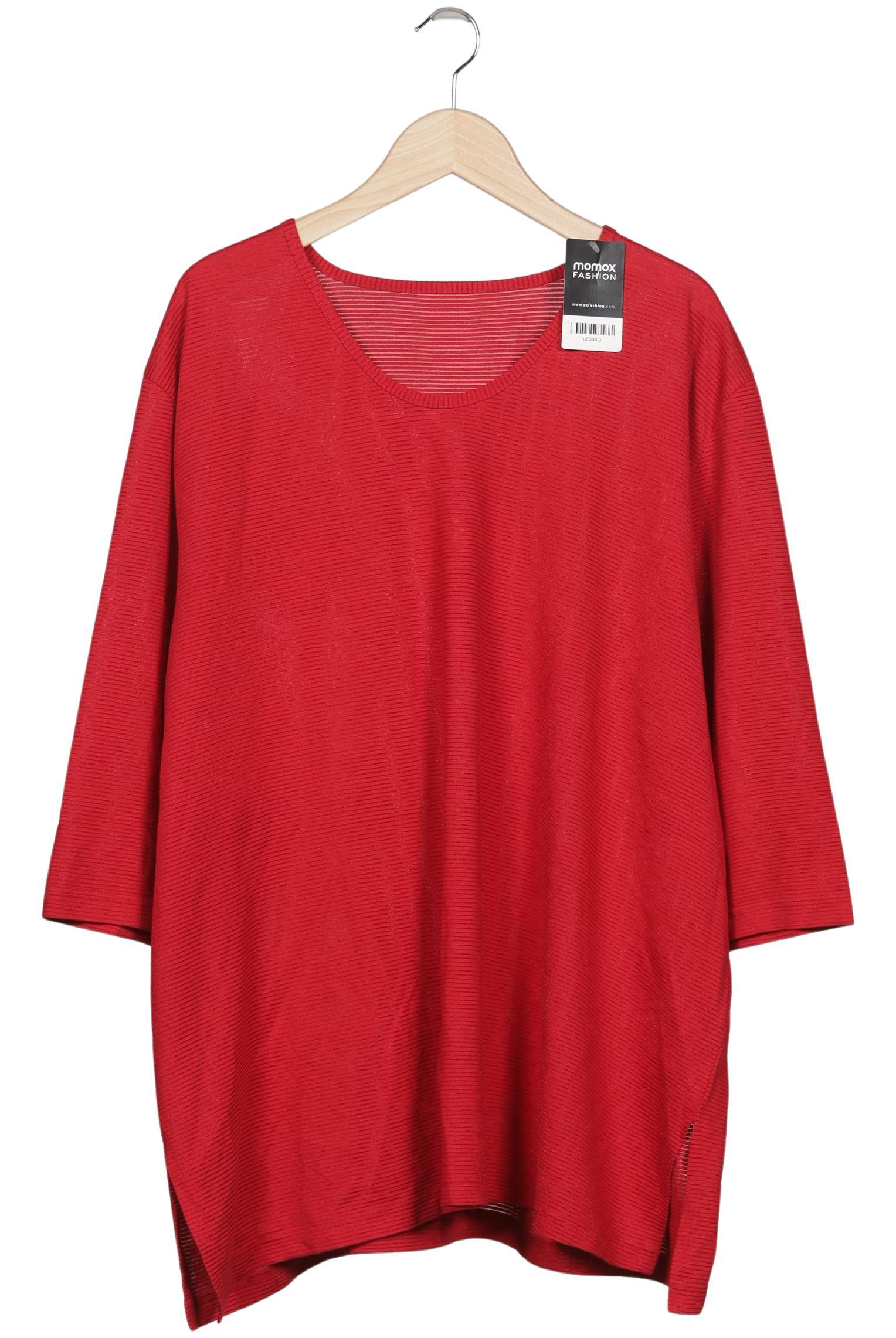 

Ulla Popken Damen T-Shirt, rot, Gr. 54