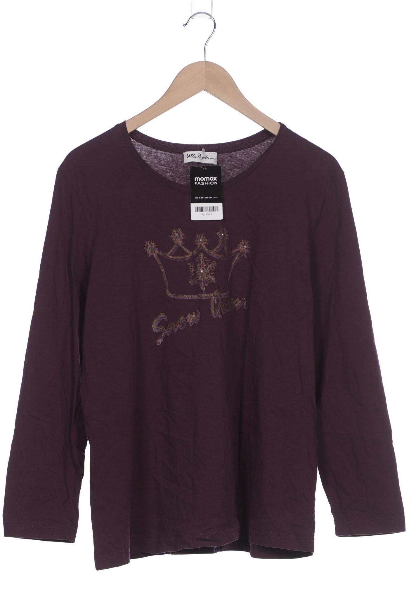 

Ulla Popken Damen Langarmshirt, flieder, Gr. 46