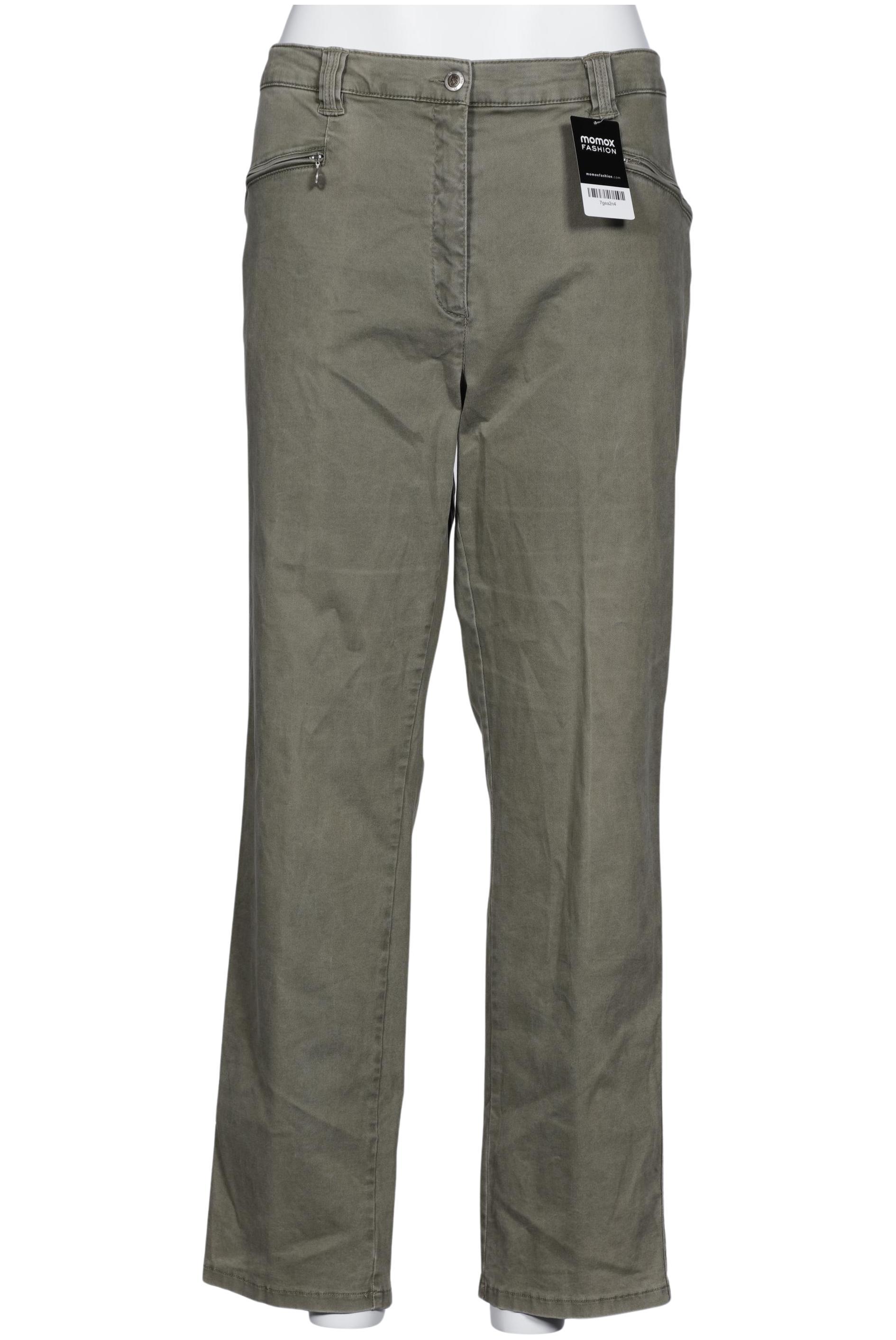 

Ulla Popken Damen Stoffhose, grün, Gr. 48