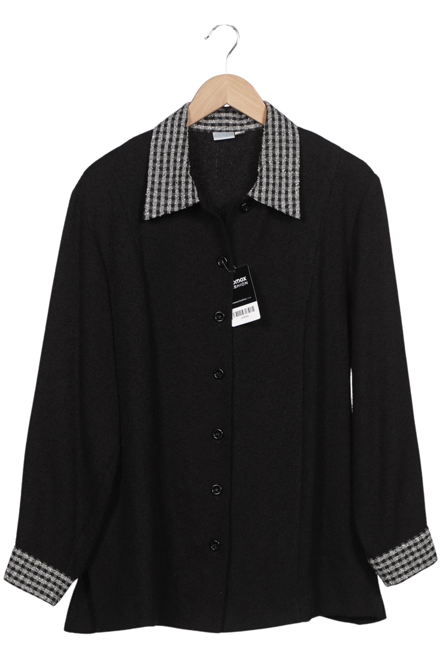 

Ulla Popken Damen Strickjacke, schwarz, Gr. 46