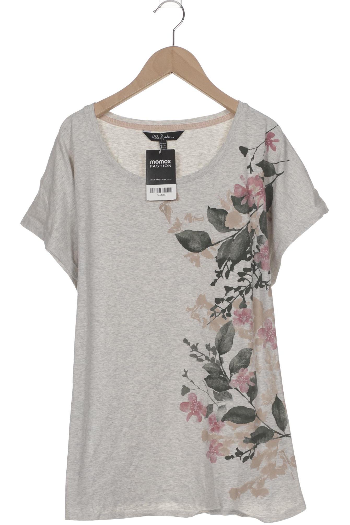 

Ulla Popken Damen T-Shirt, grau, Gr. 46