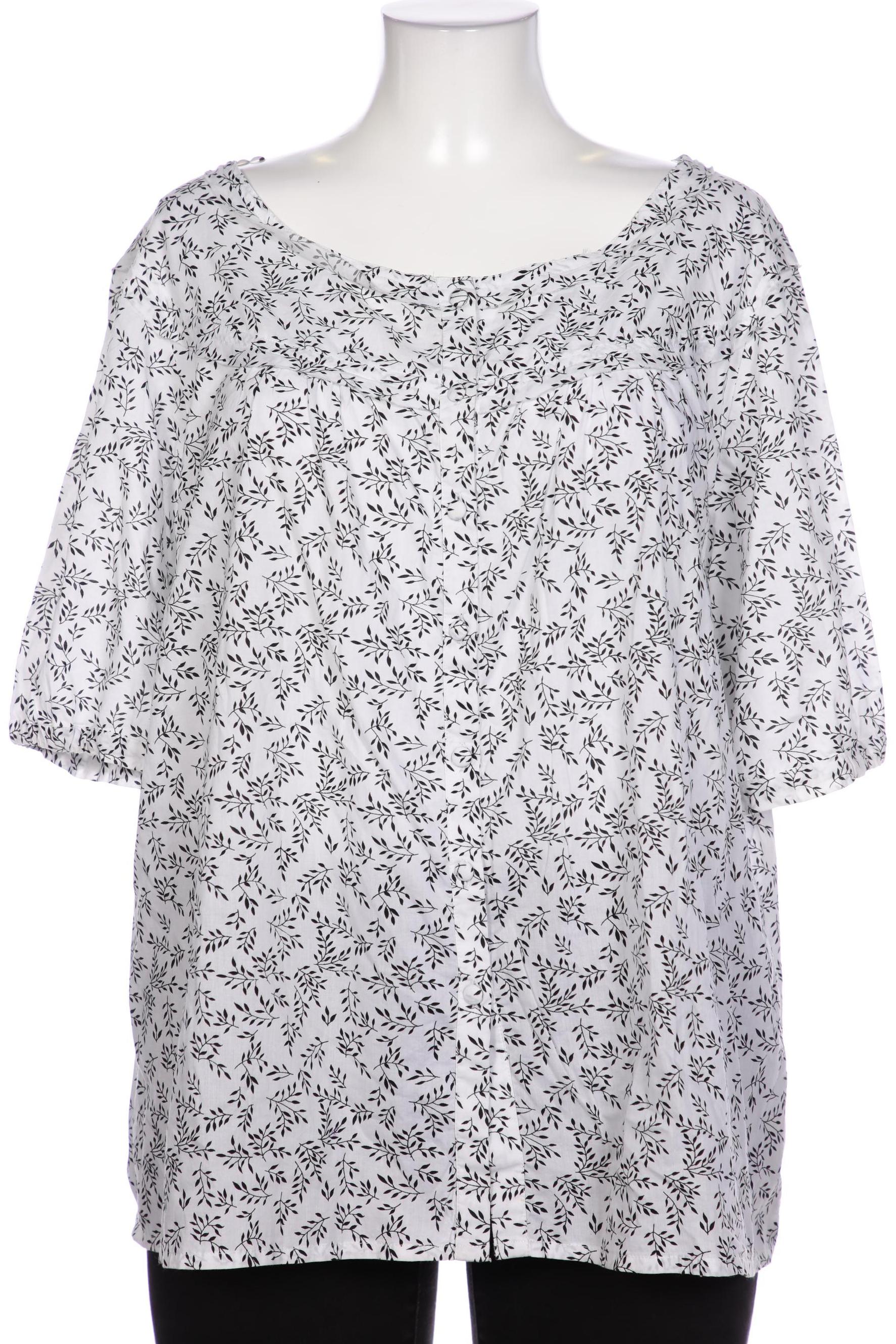 

Ulla Popken Damen Bluse, weiß, Gr. 46