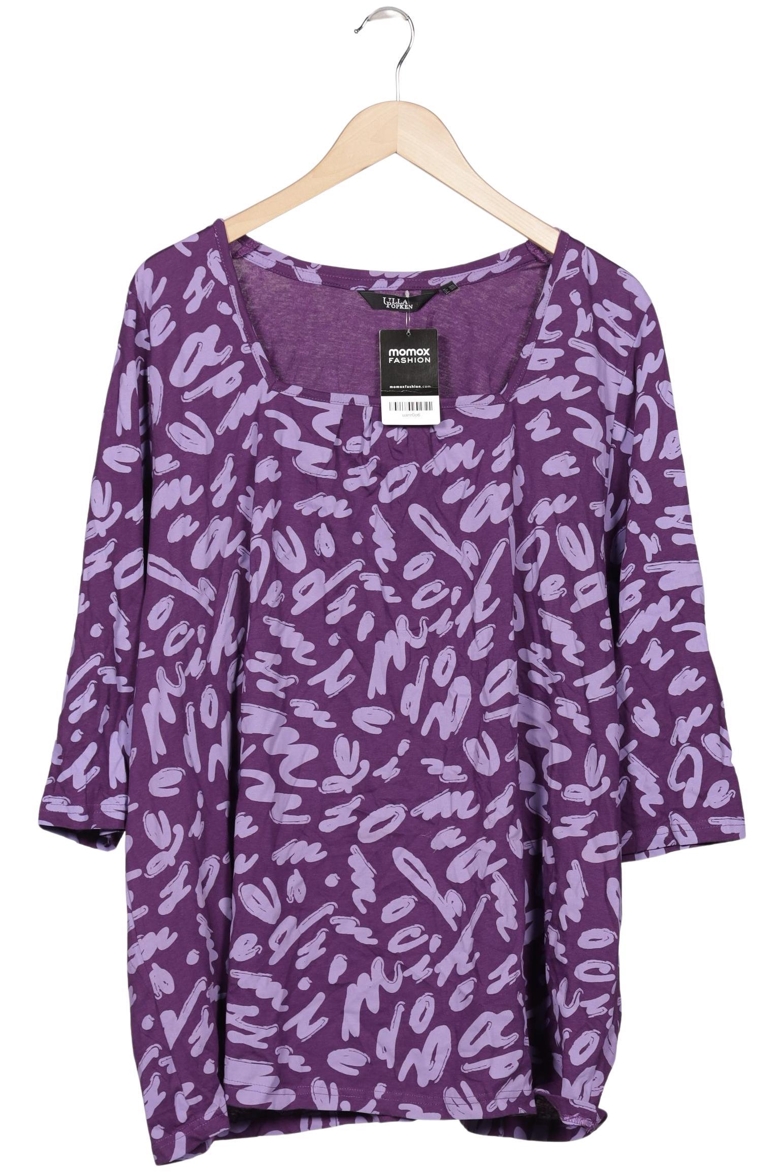 

Ulla Popken Damen Langarmshirt, flieder, Gr. 50