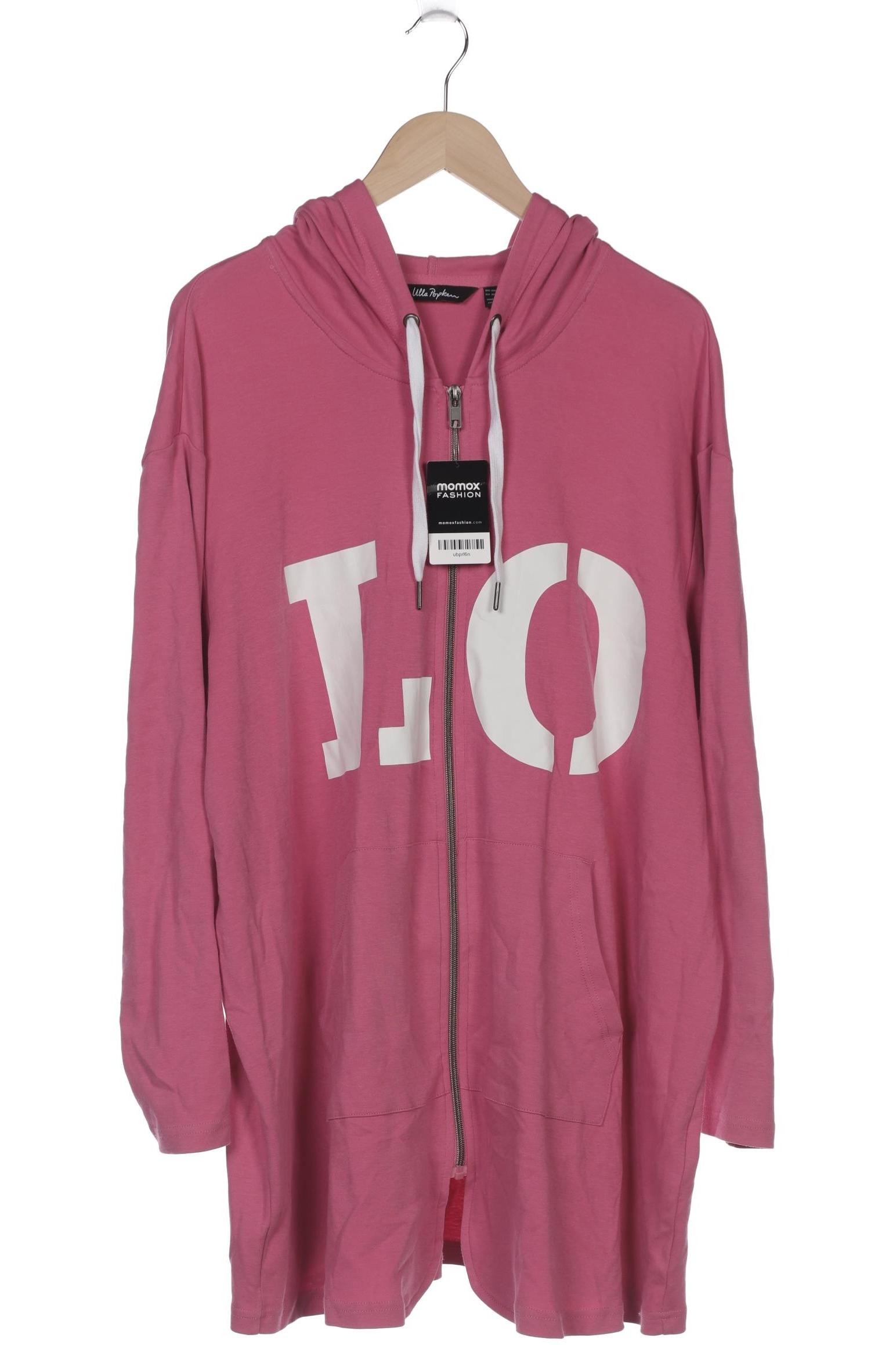 

Ulla Popken Damen Kapuzenpullover, pink, Gr. 50