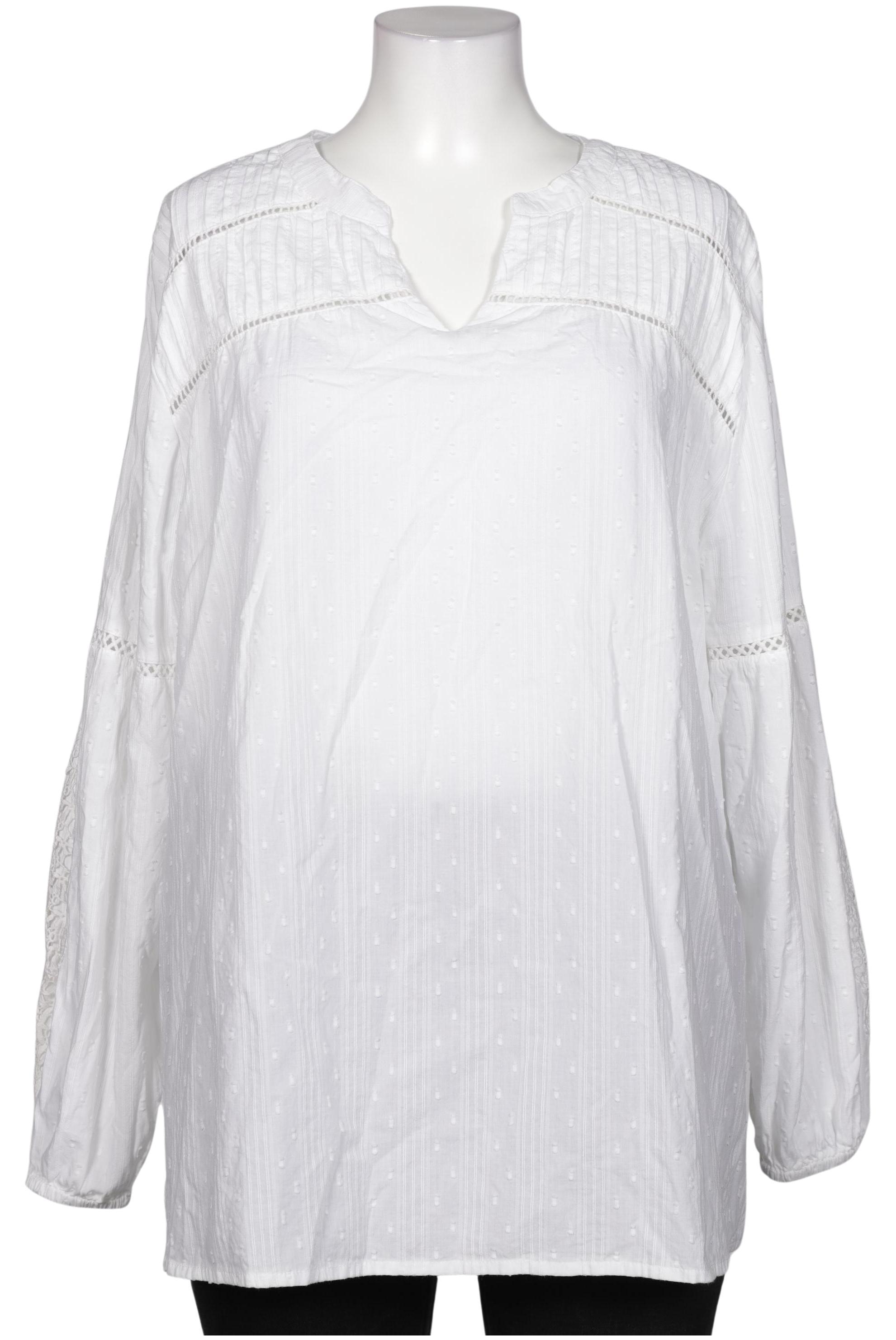 

Ulla Popken Damen Bluse, weiß, Gr. 50