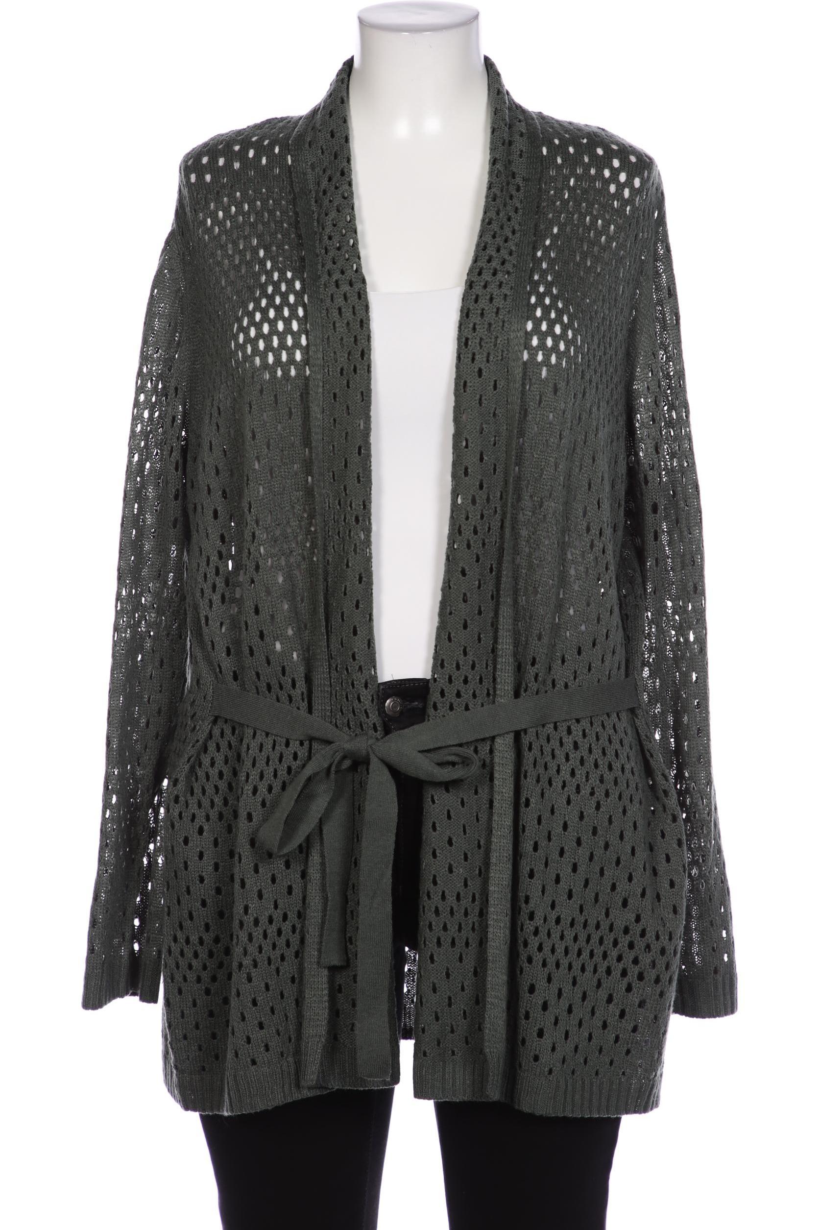 

Ulla Popken Damen Strickjacke, grün, Gr. 46