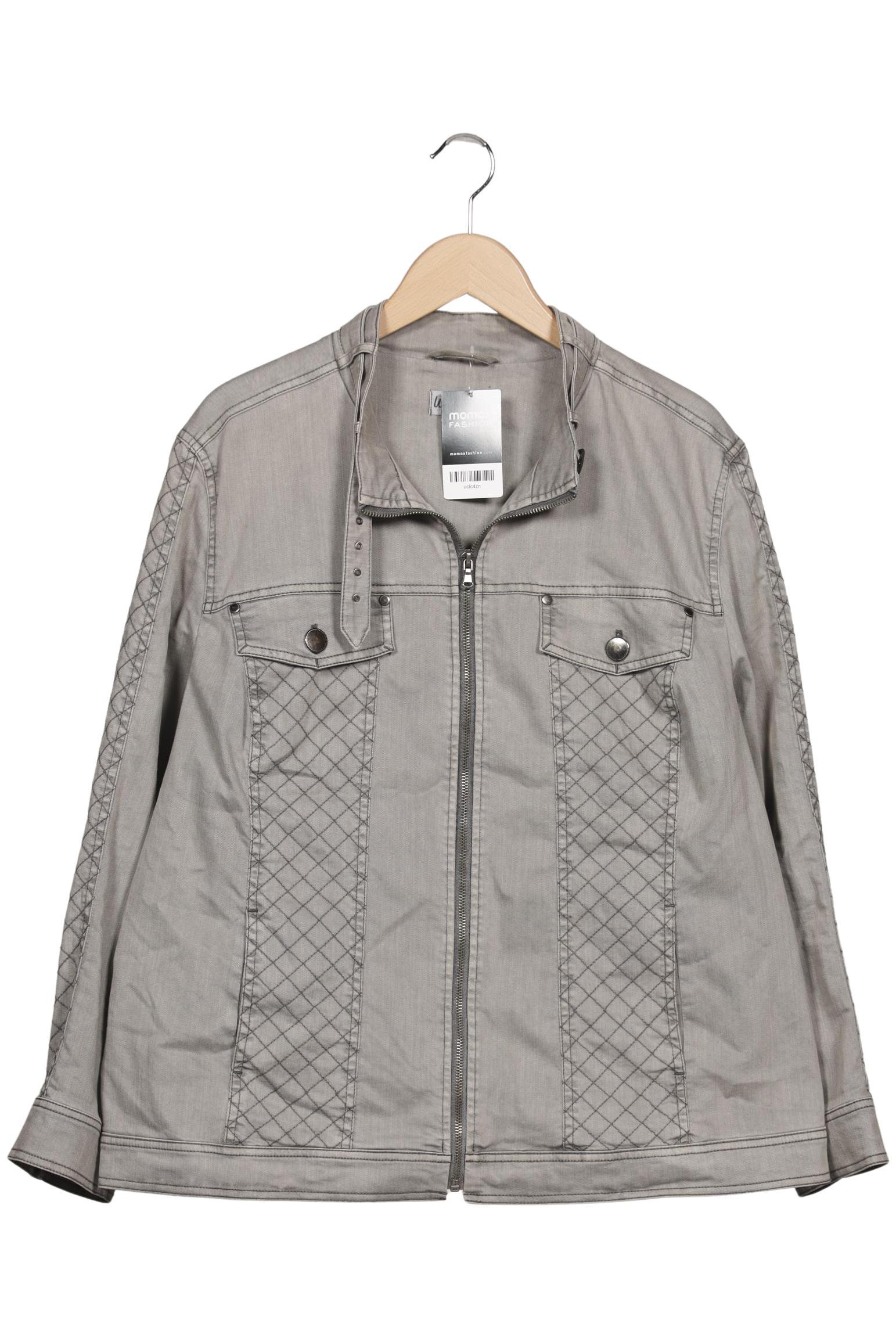 

Ulla Popken Damen Jacke, grau, Gr. 46