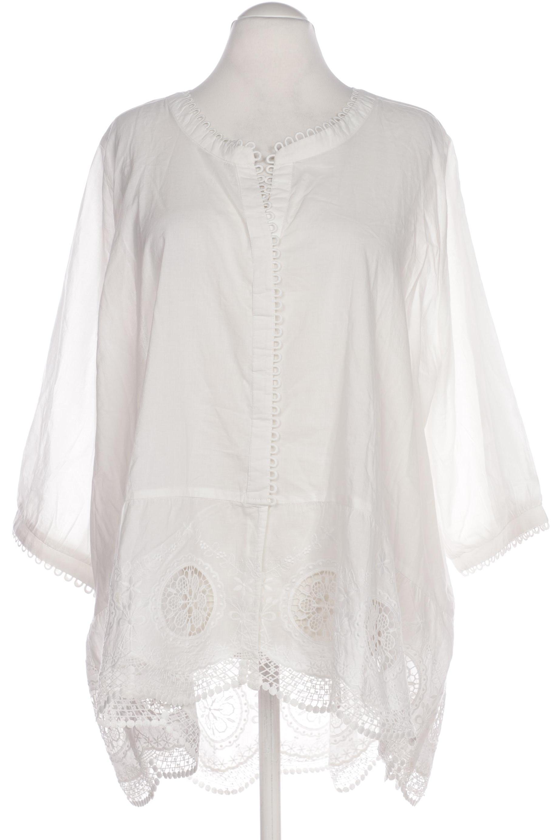 

Ulla Popken Damen Bluse, weiß, Gr. 54