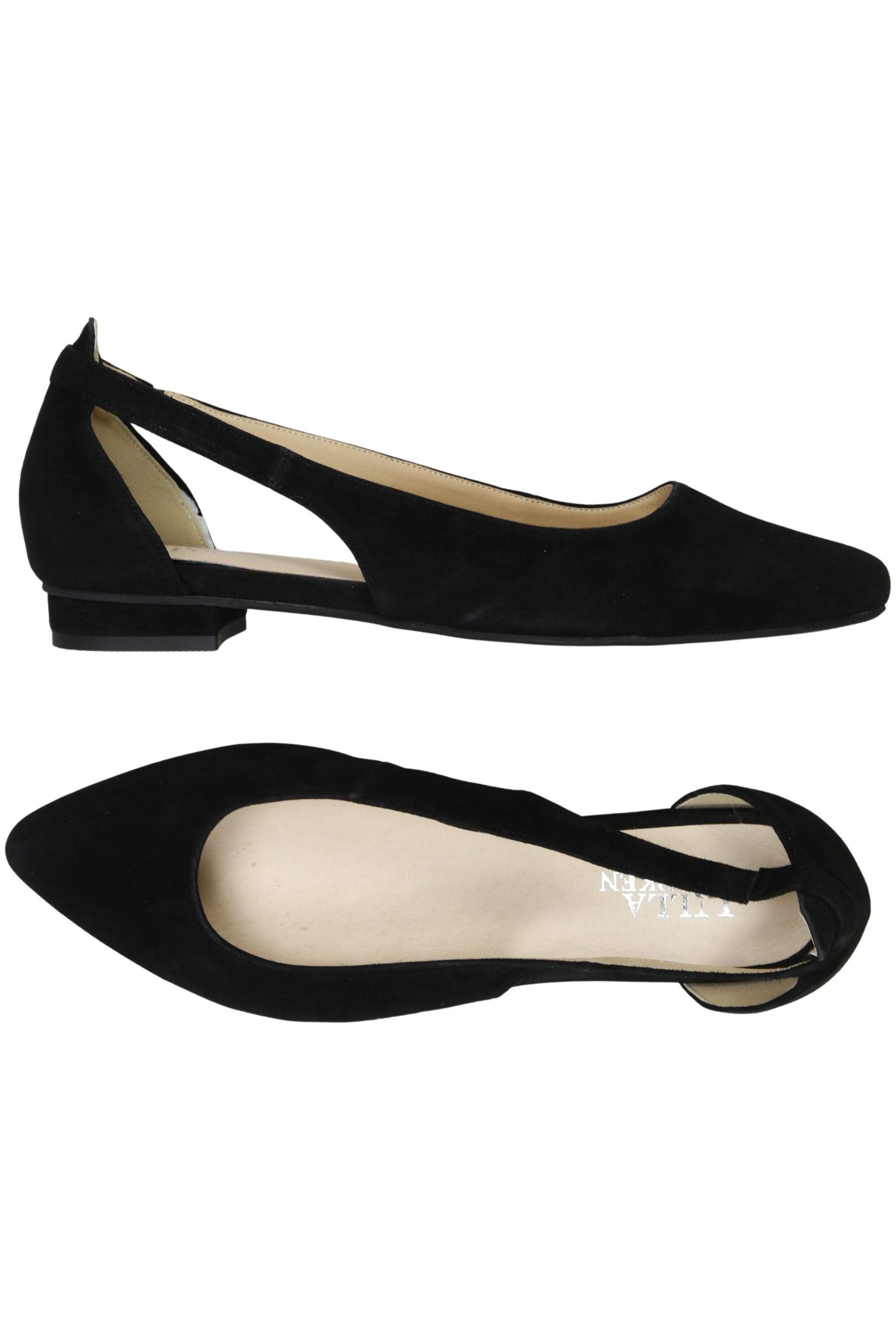 

Ulla Popken Damen Ballerinas, schwarz, Gr. 42