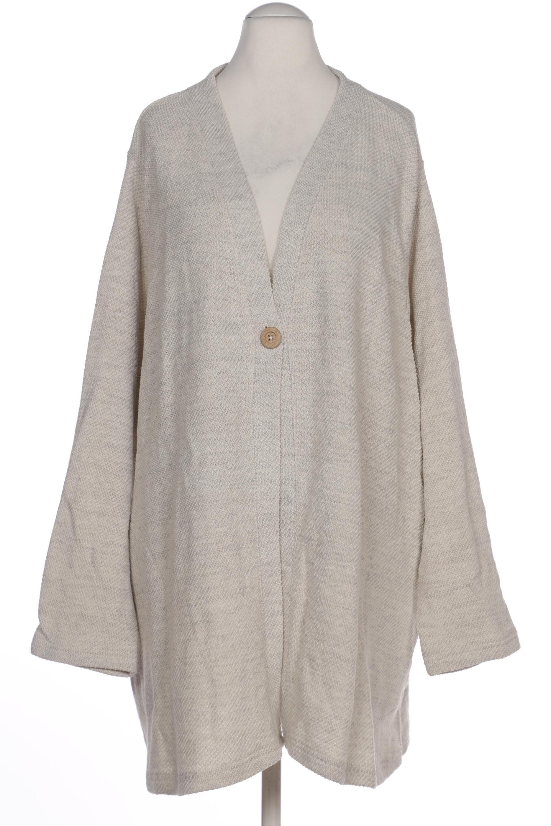 

Ulla Popken Damen Strickjacke, cremeweiß, Gr. 54