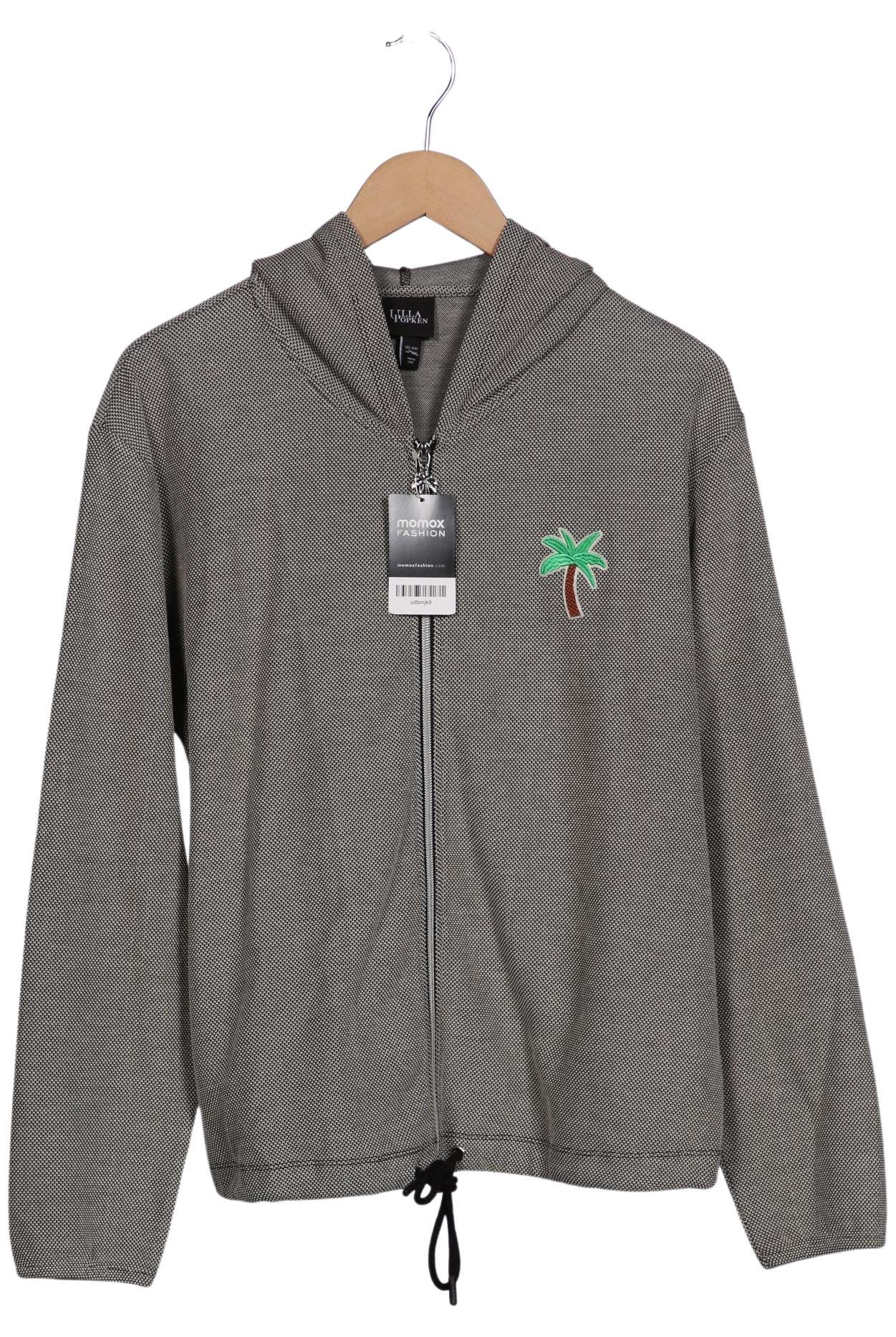 

Ulla Popken Damen Kapuzenpullover, grau, Gr. 42