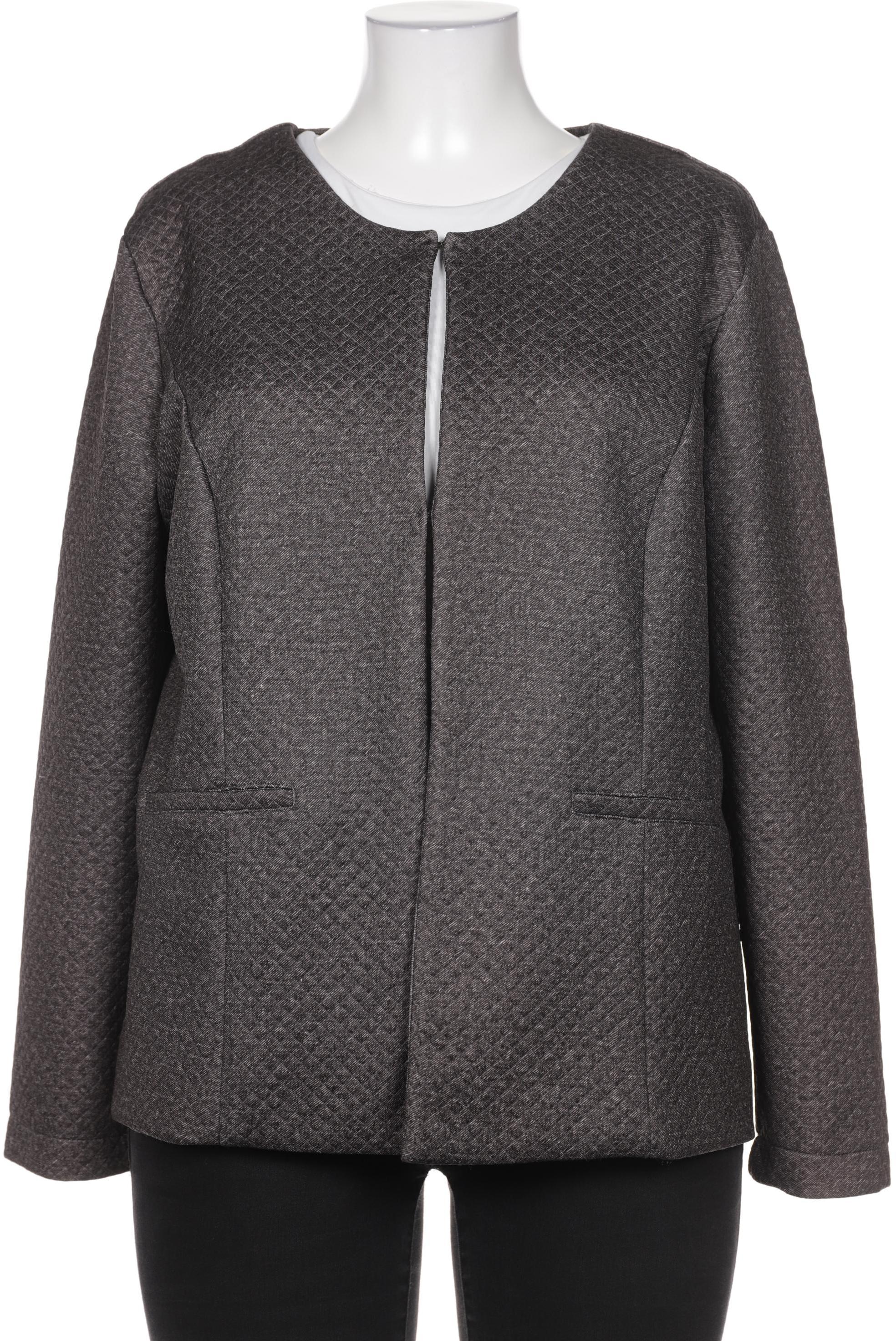

Ulla Popken Damen Blazer, grau, Gr. 46
