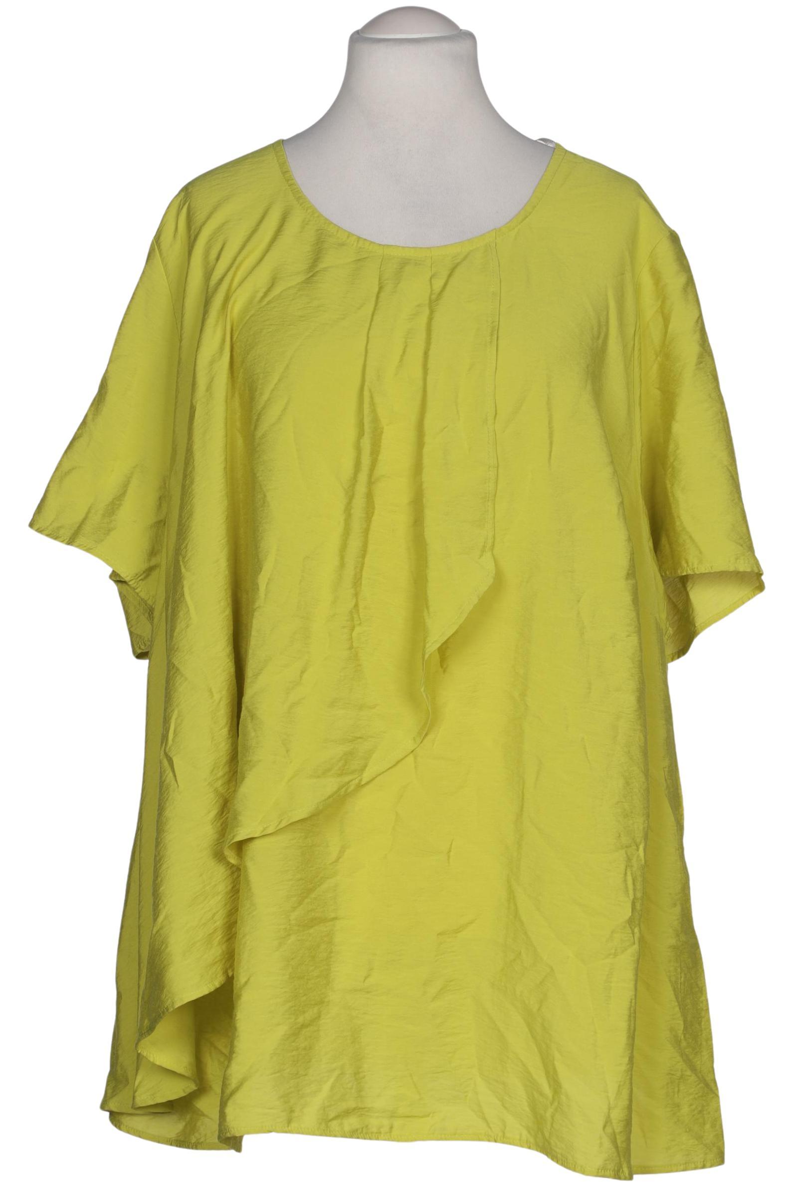 

Ulla Popken Damen Bluse, gelb, Gr. 54