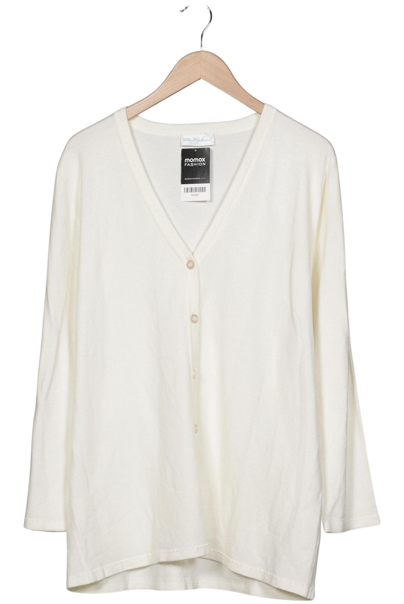 

Ulla Popken Damen Strickjacke, cremeweiß, Gr. 42