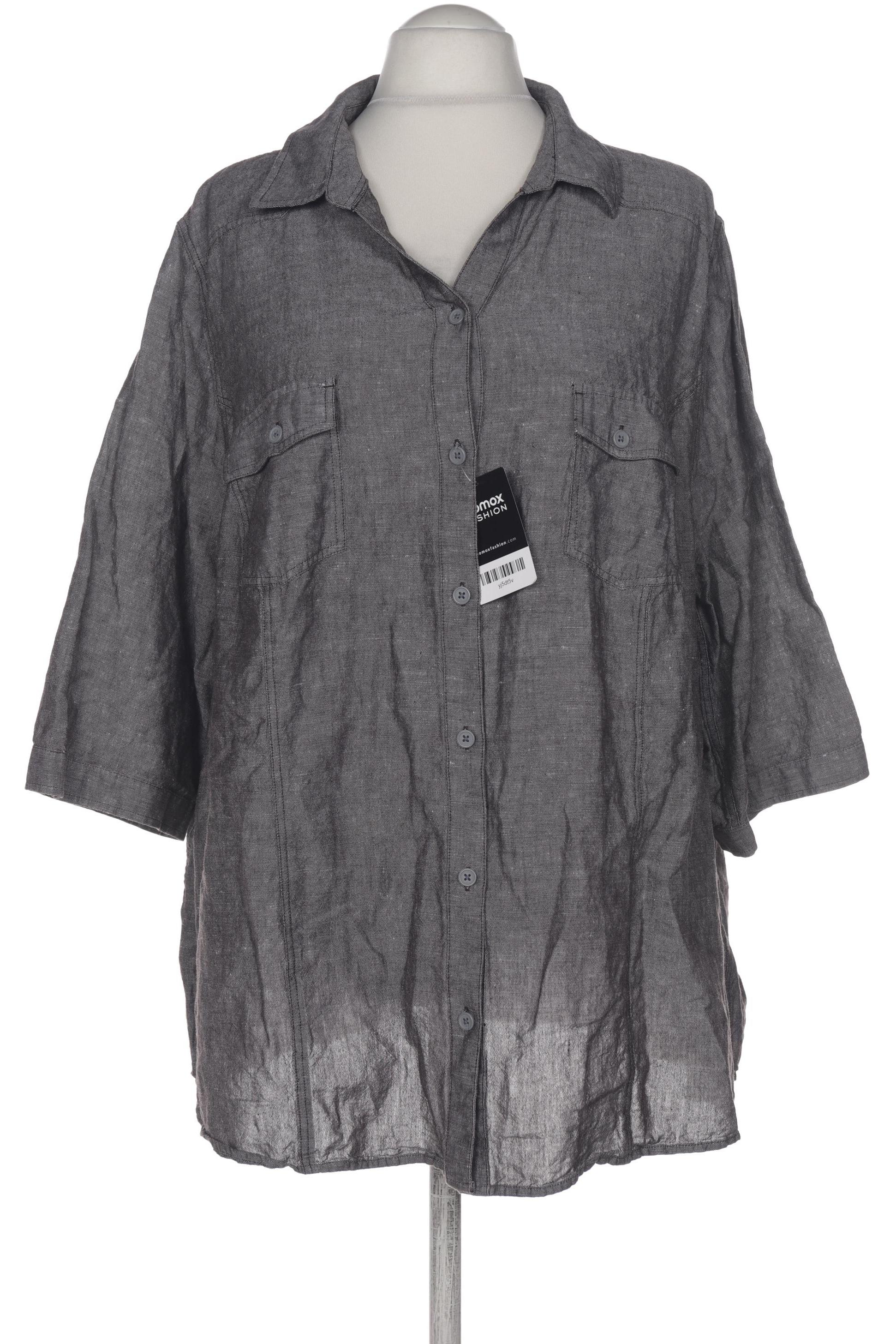 

Ulla Popken Damen Bluse, grau, Gr. 54
