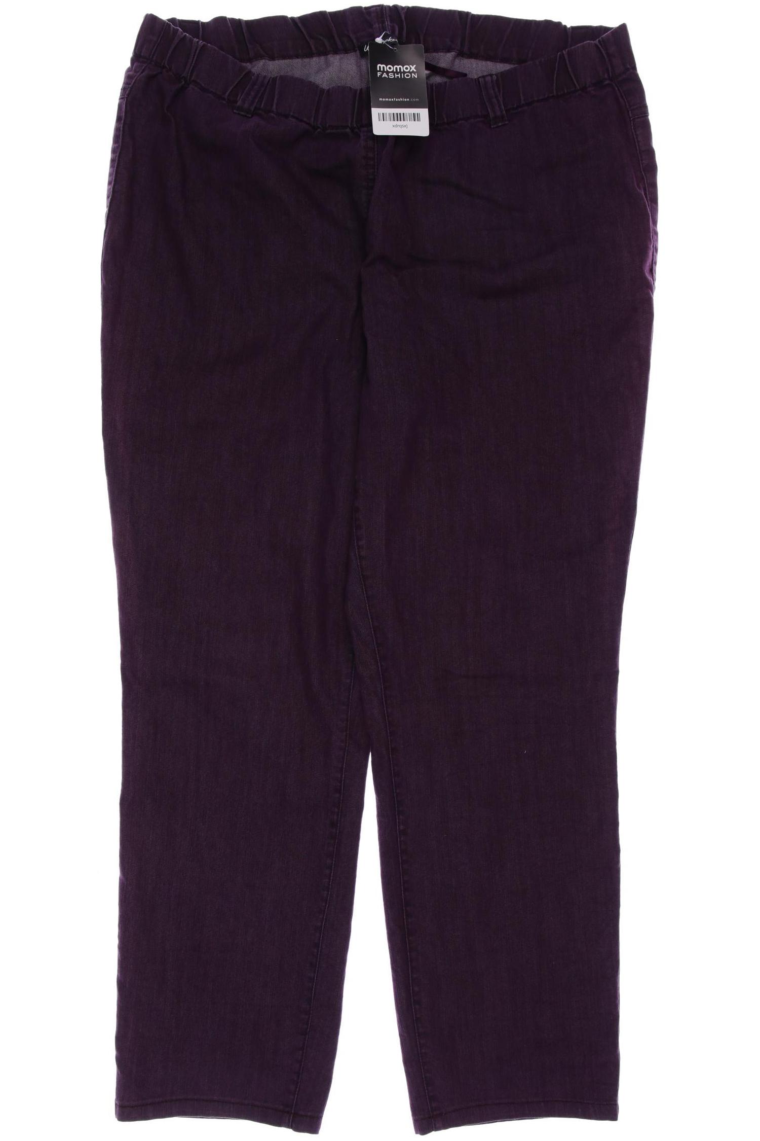 

Ulla Popken Damen Jeans, flieder, Gr. 48