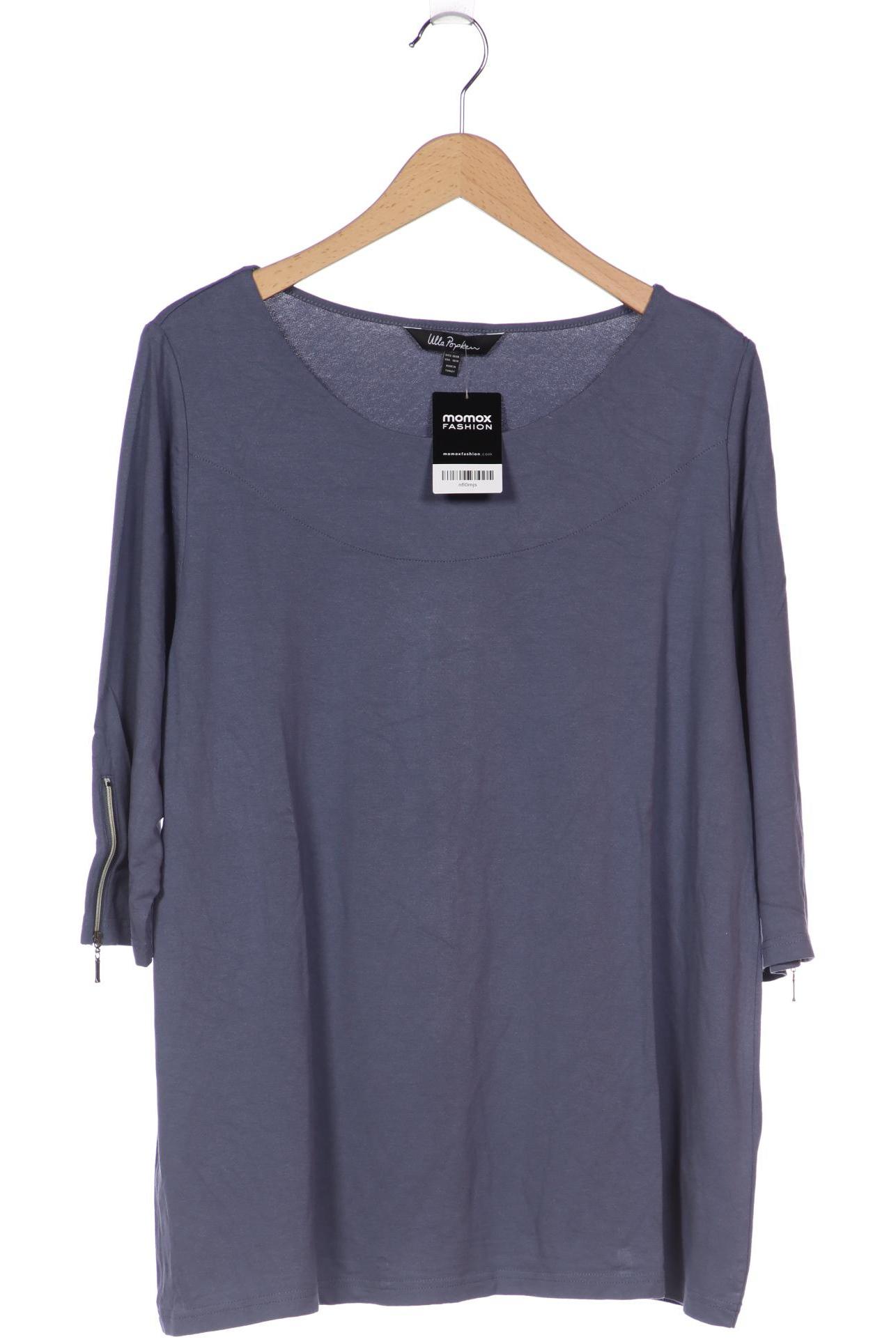 

Ulla Popken Damen Langarmshirt, blau