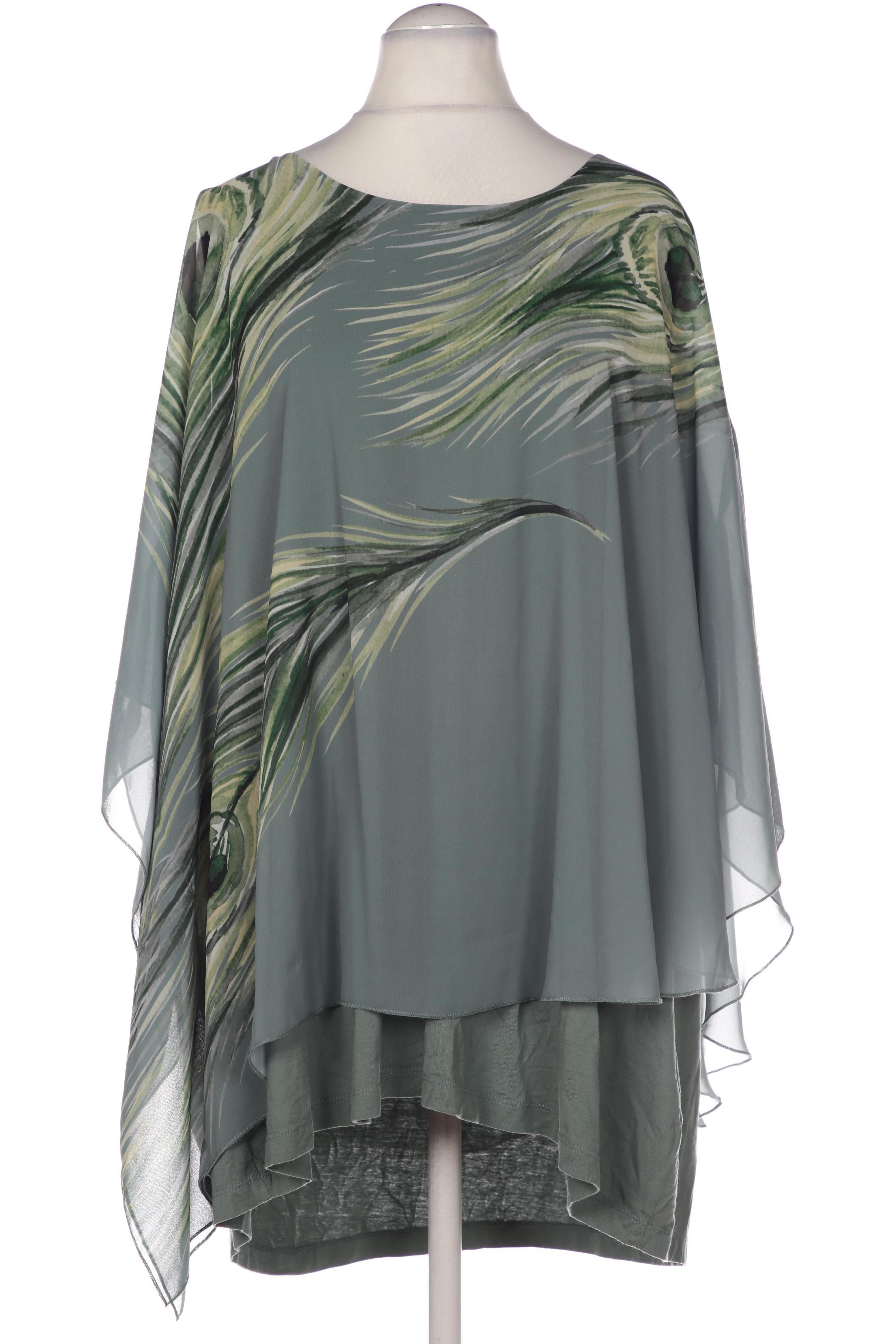 

Ulla Popken Damen Bluse, türkis, Gr. 52