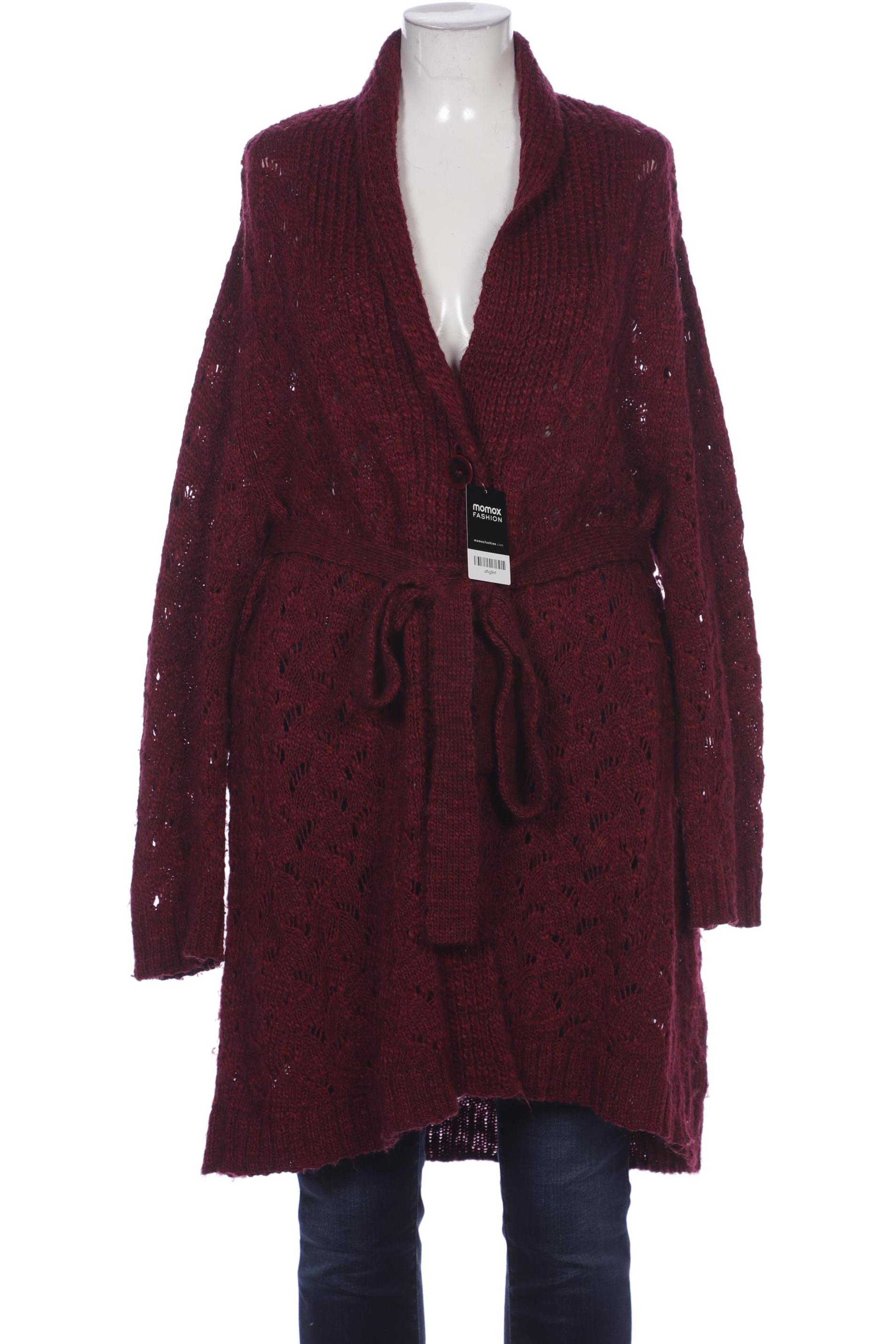 

Ulla Popken Damen Strickjacke, bordeaux, Gr. 44