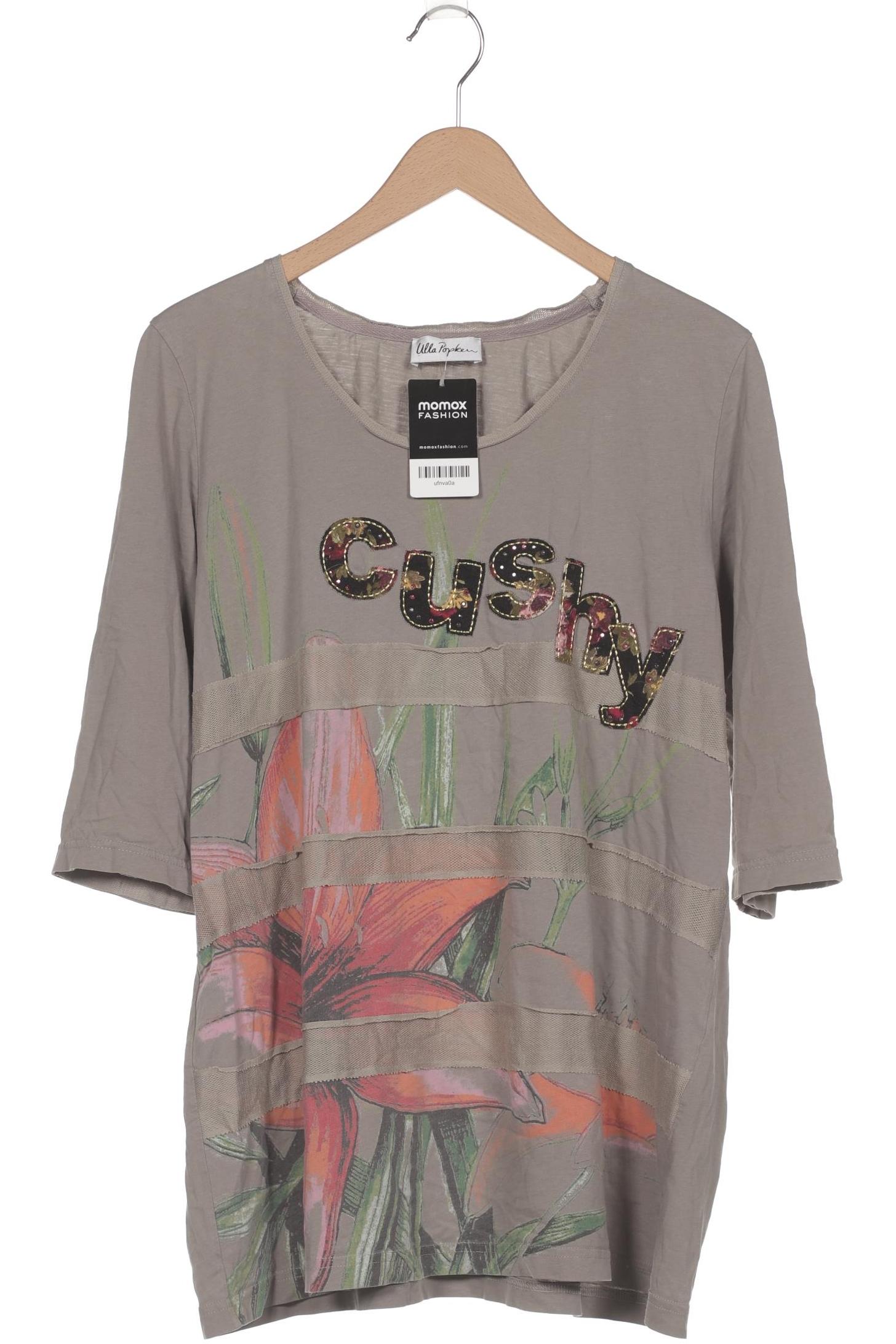 

Ulla Popken Damen T-Shirt, grau, Gr. 46