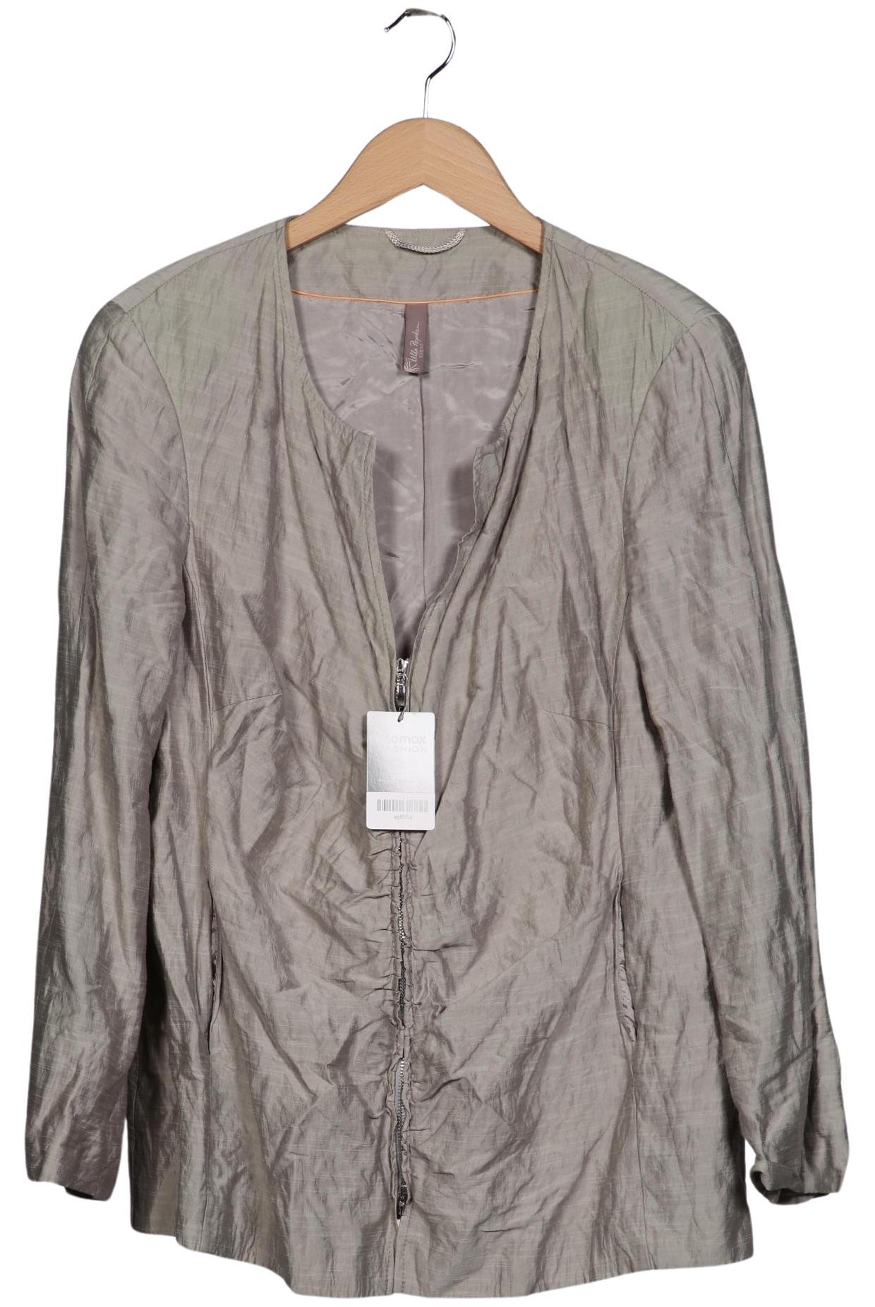 

Ulla Popken Damen Jacke, grau, Gr. 46