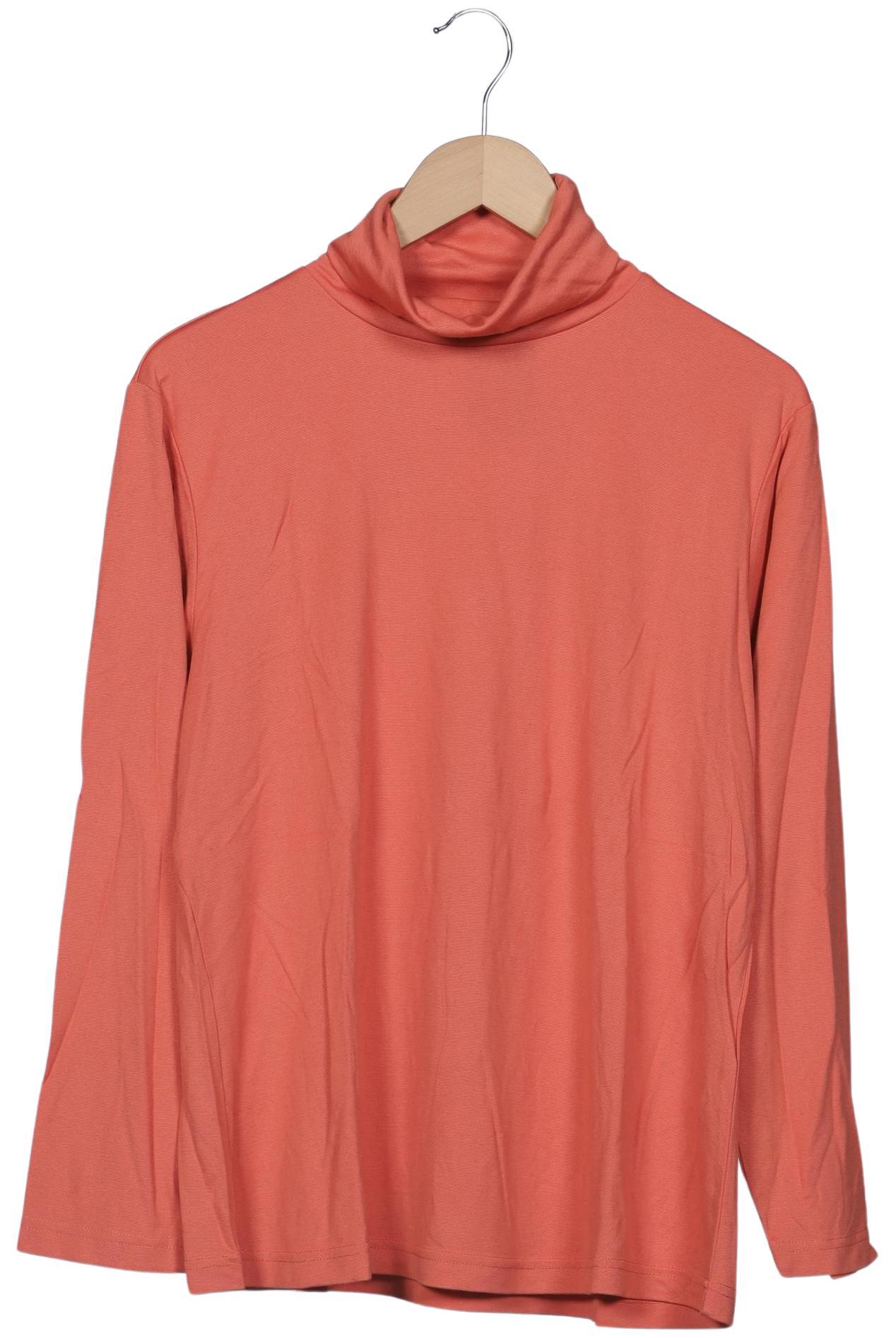 

Ulla Popken Damen Langarmshirt, orange, Gr. 46