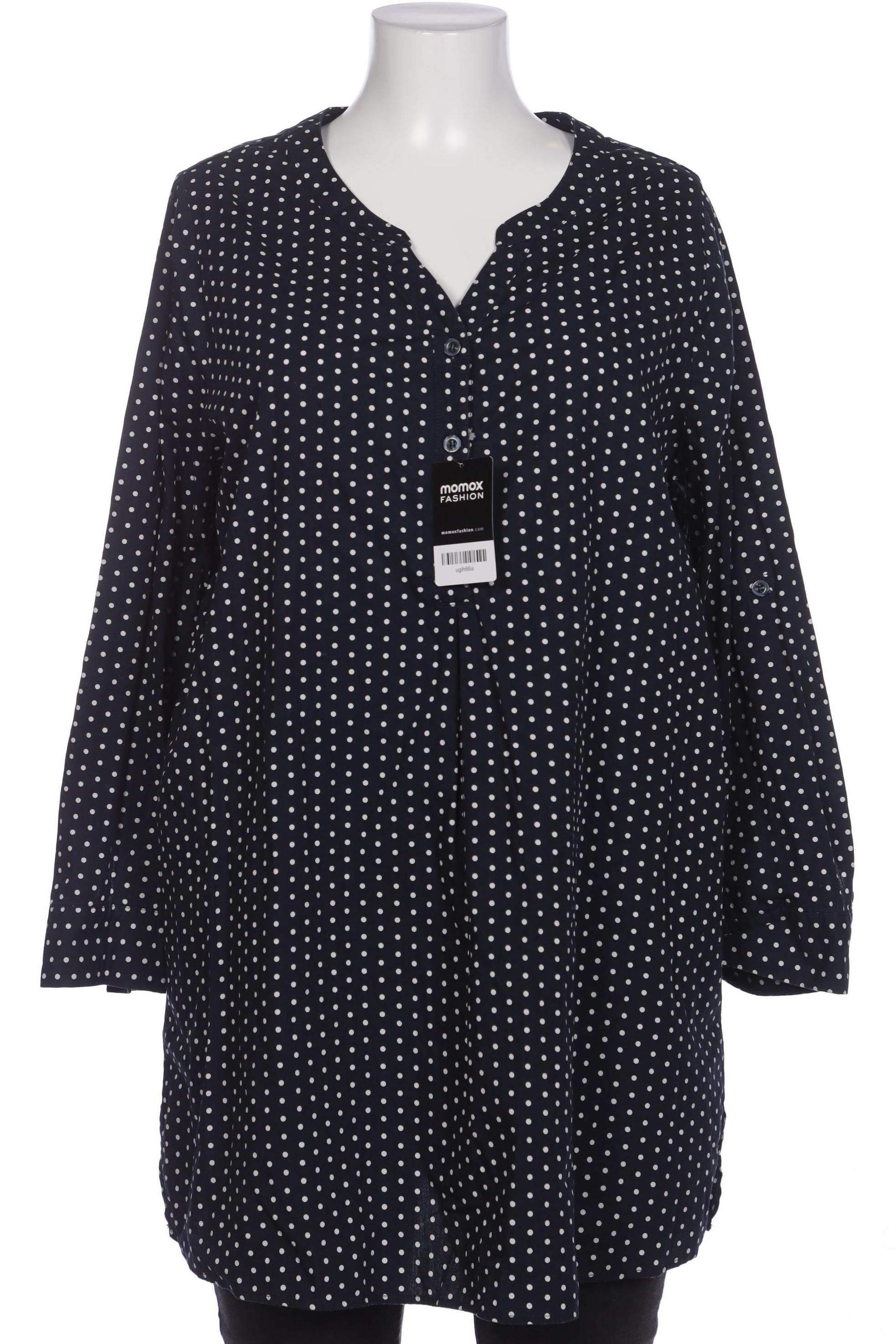 

Ulla Popken Damen Bluse, marineblau, Gr. 46