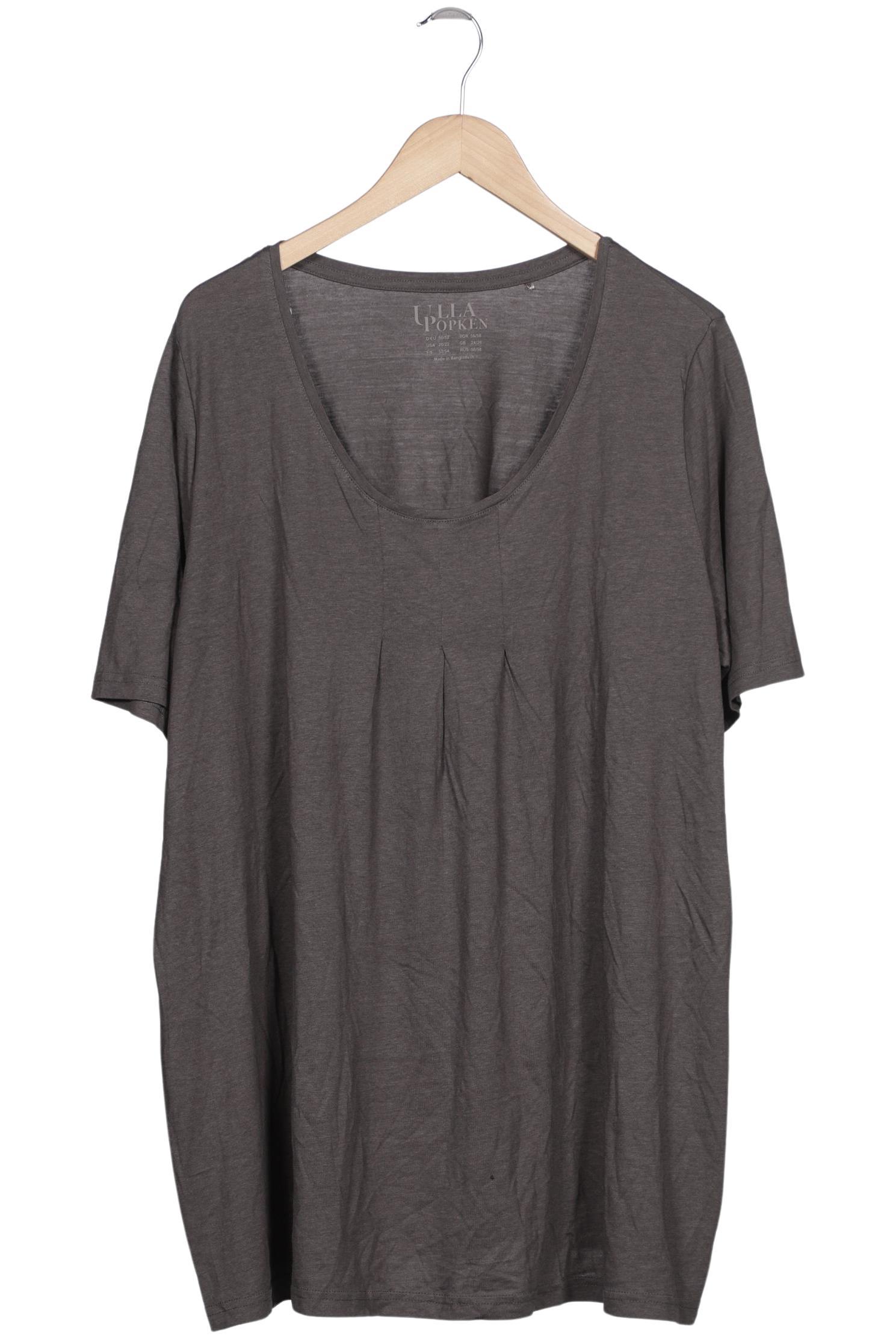 

Ulla Popken Damen T-Shirt, grau, Gr. 50