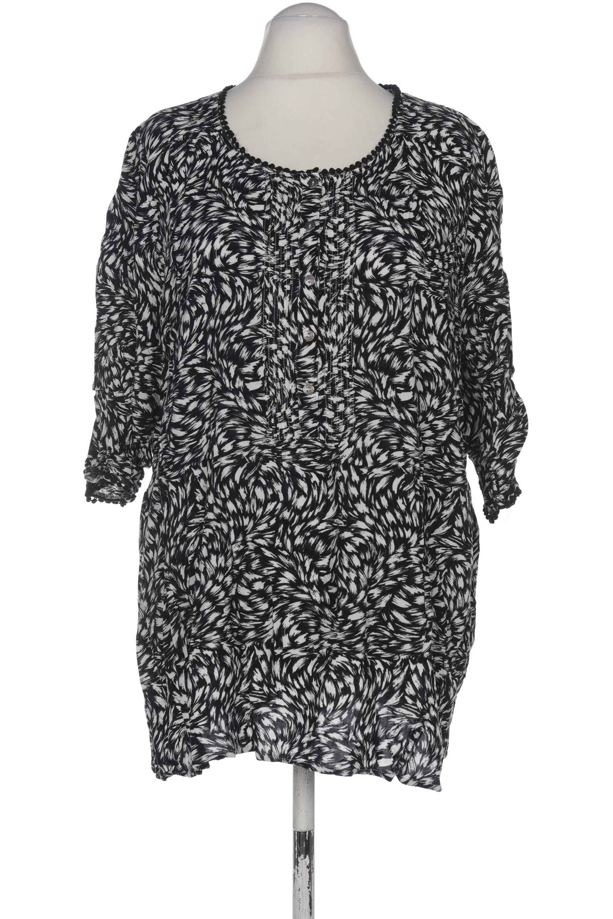 

Ulla Popken Damen Bluse, schwarz