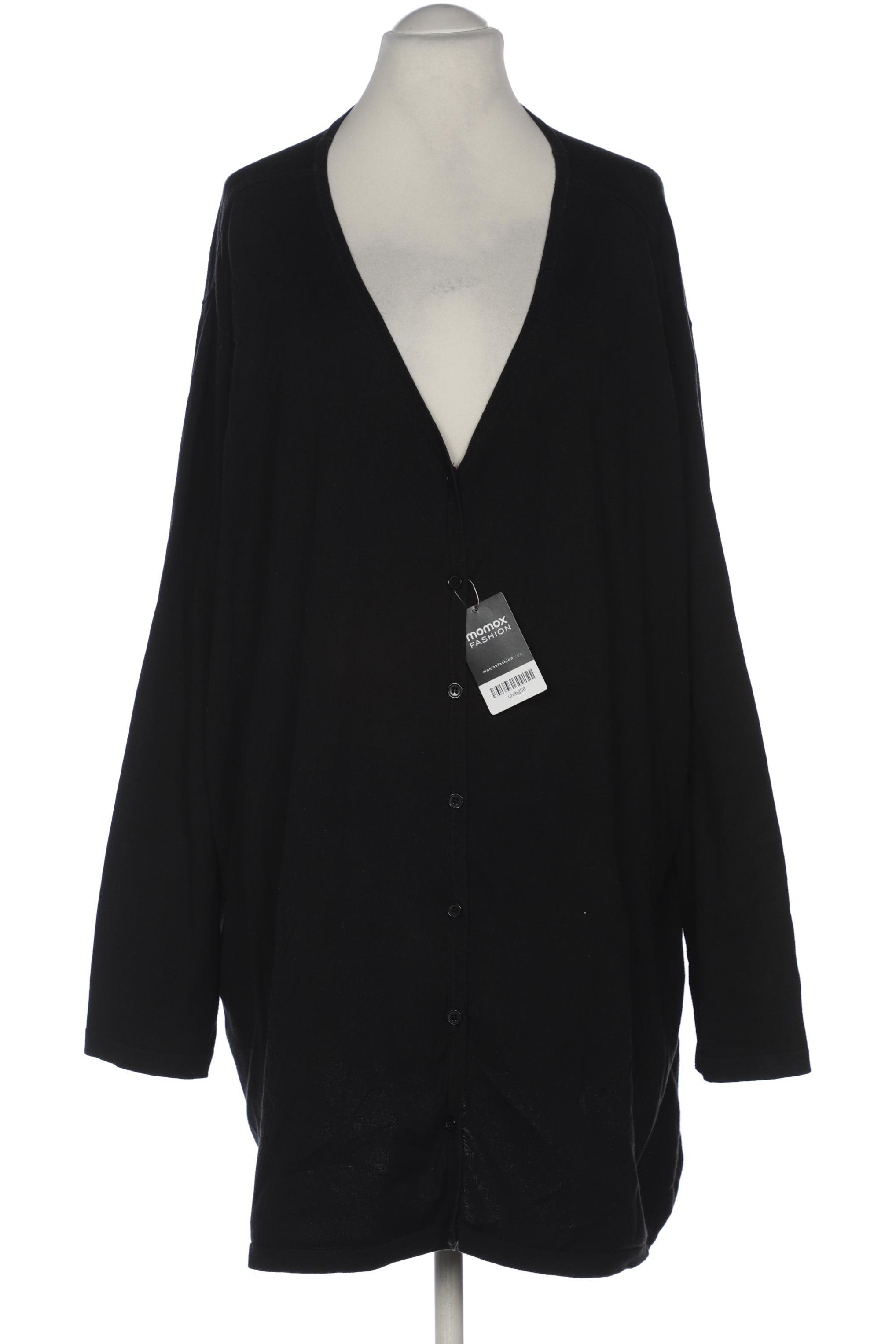 

Ulla Popken Damen Strickjacke, schwarz, Gr. 58