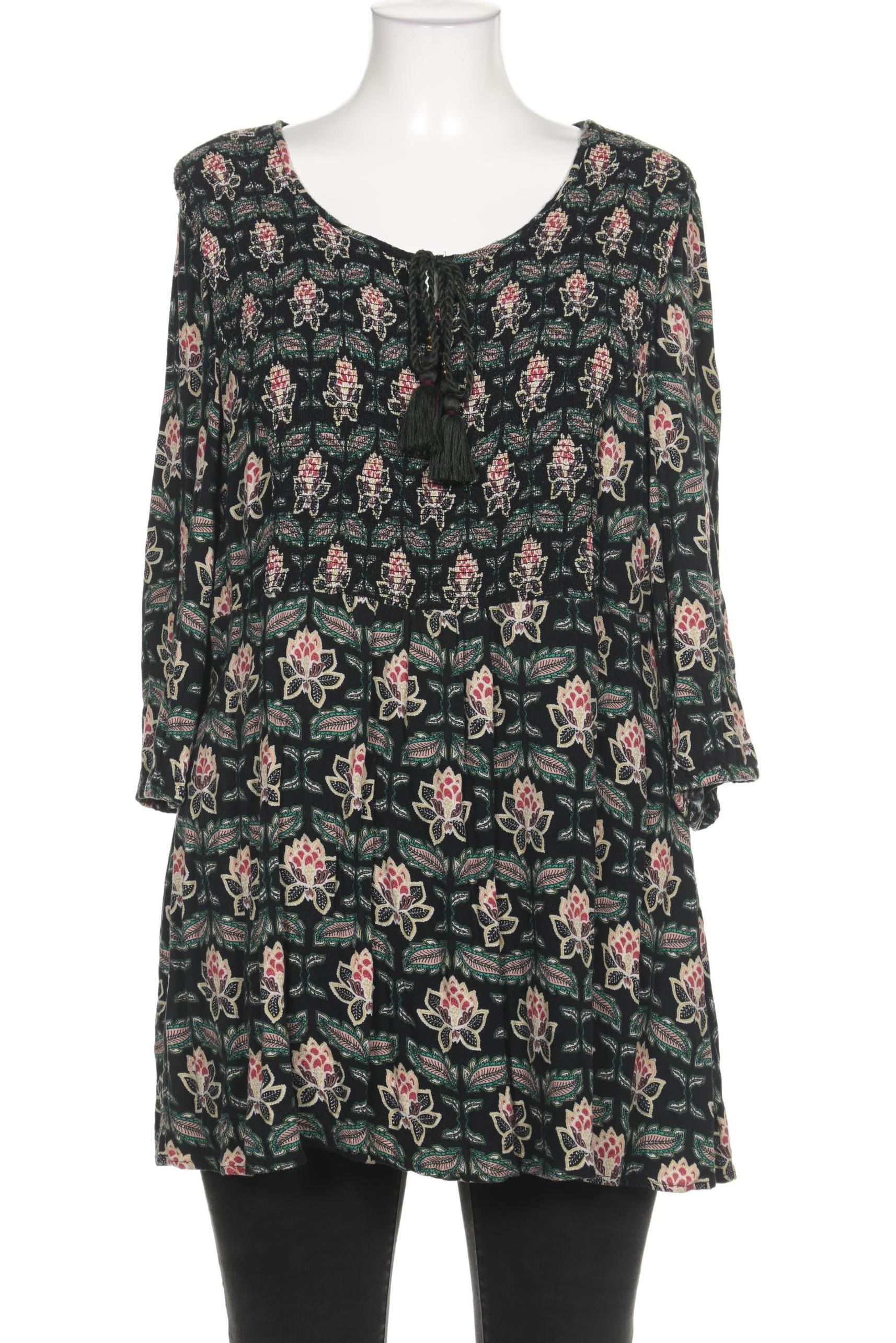 

Ulla Popken Damen Bluse, schwarz, Gr. 46