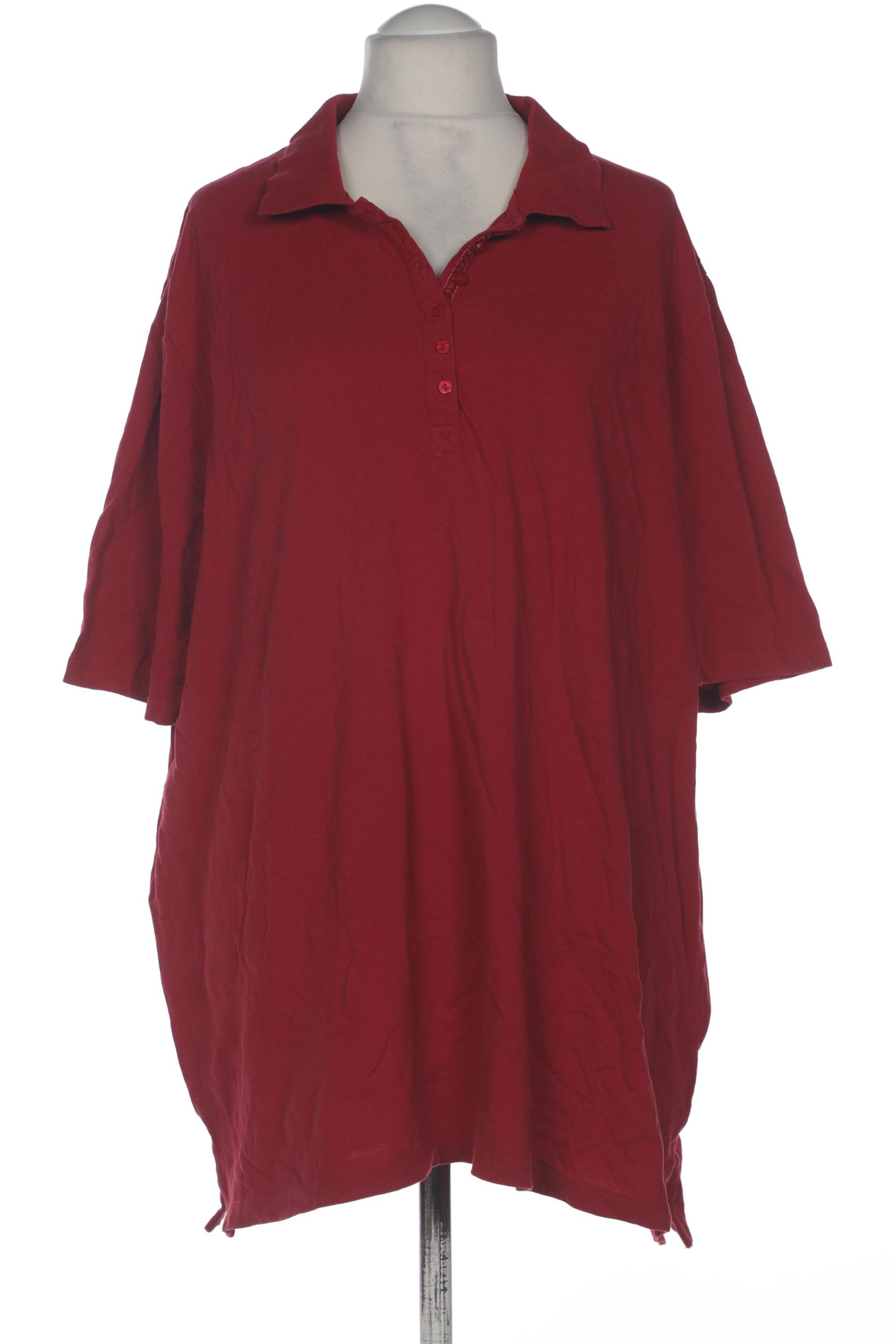 

Ulla Popken Damen Poloshirt, rot, Gr. 54