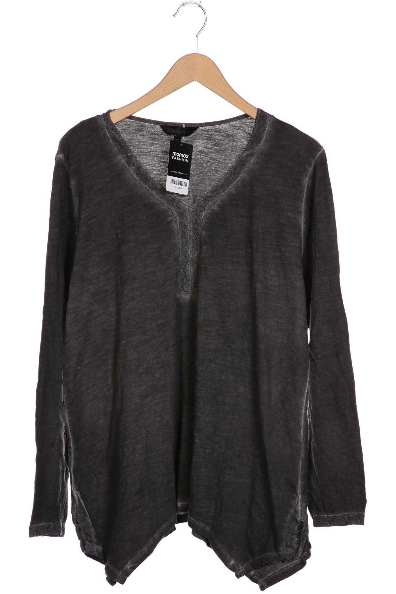 

Ulla Popken Damen Langarmshirt, grau