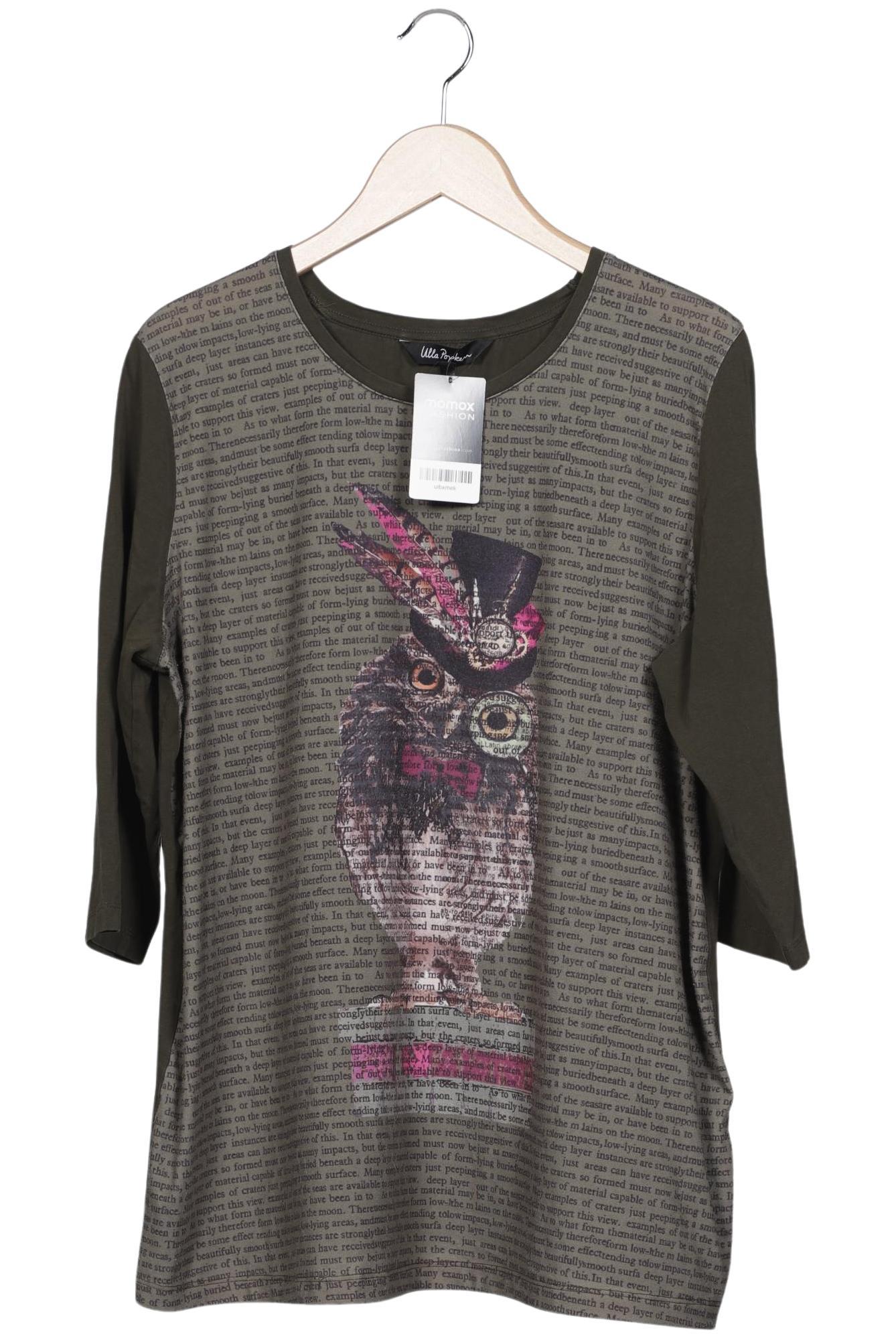 

Ulla Popken Damen Langarmshirt, grün, Gr. 44