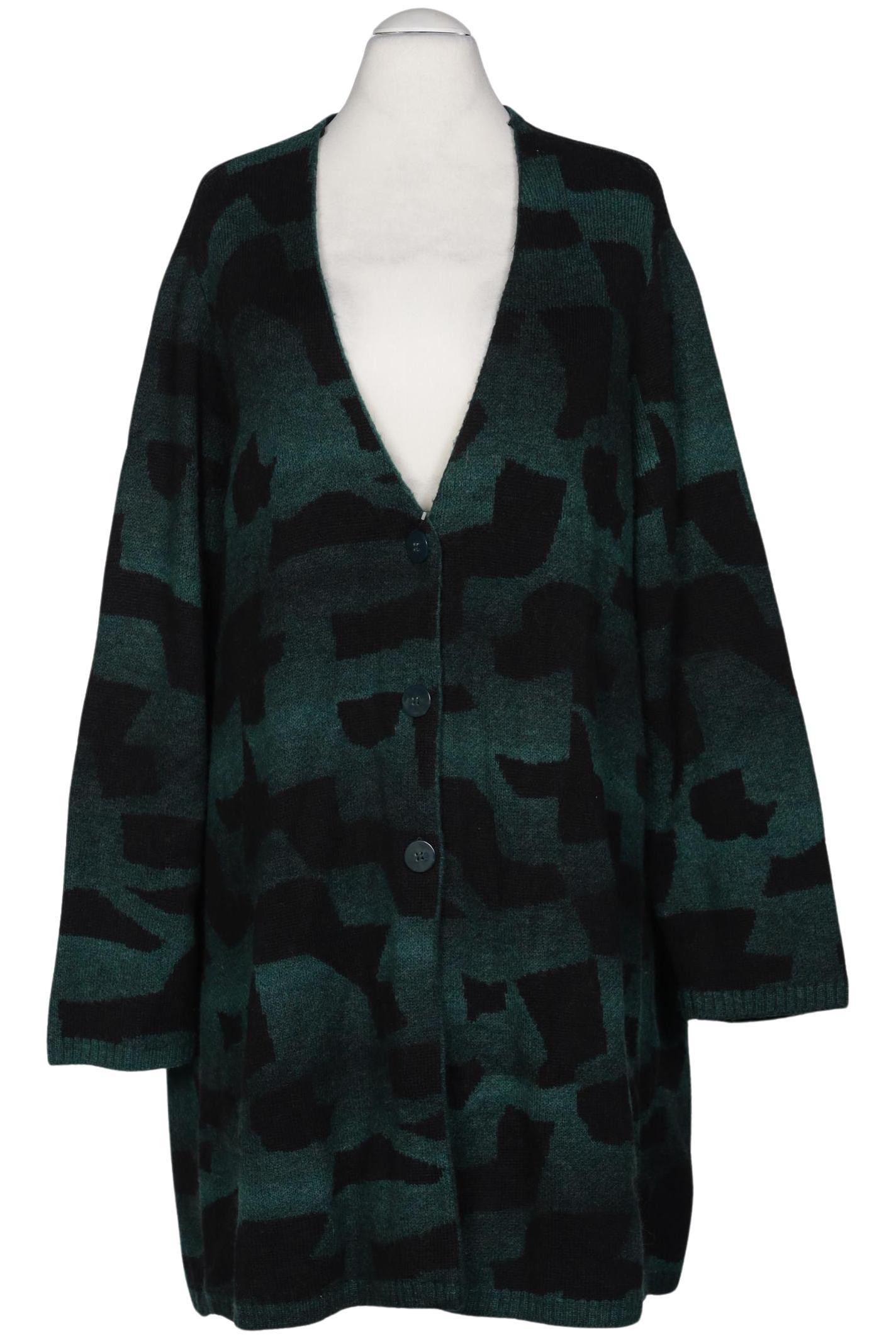 

Ulla Popken Damen Strickjacke, grün, Gr. 54