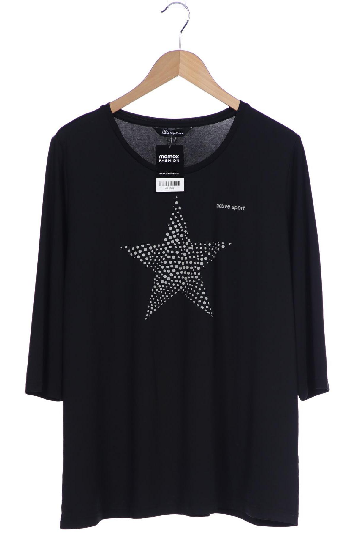 

Ulla Popken Damen T-Shirt, schwarz, Gr. 46