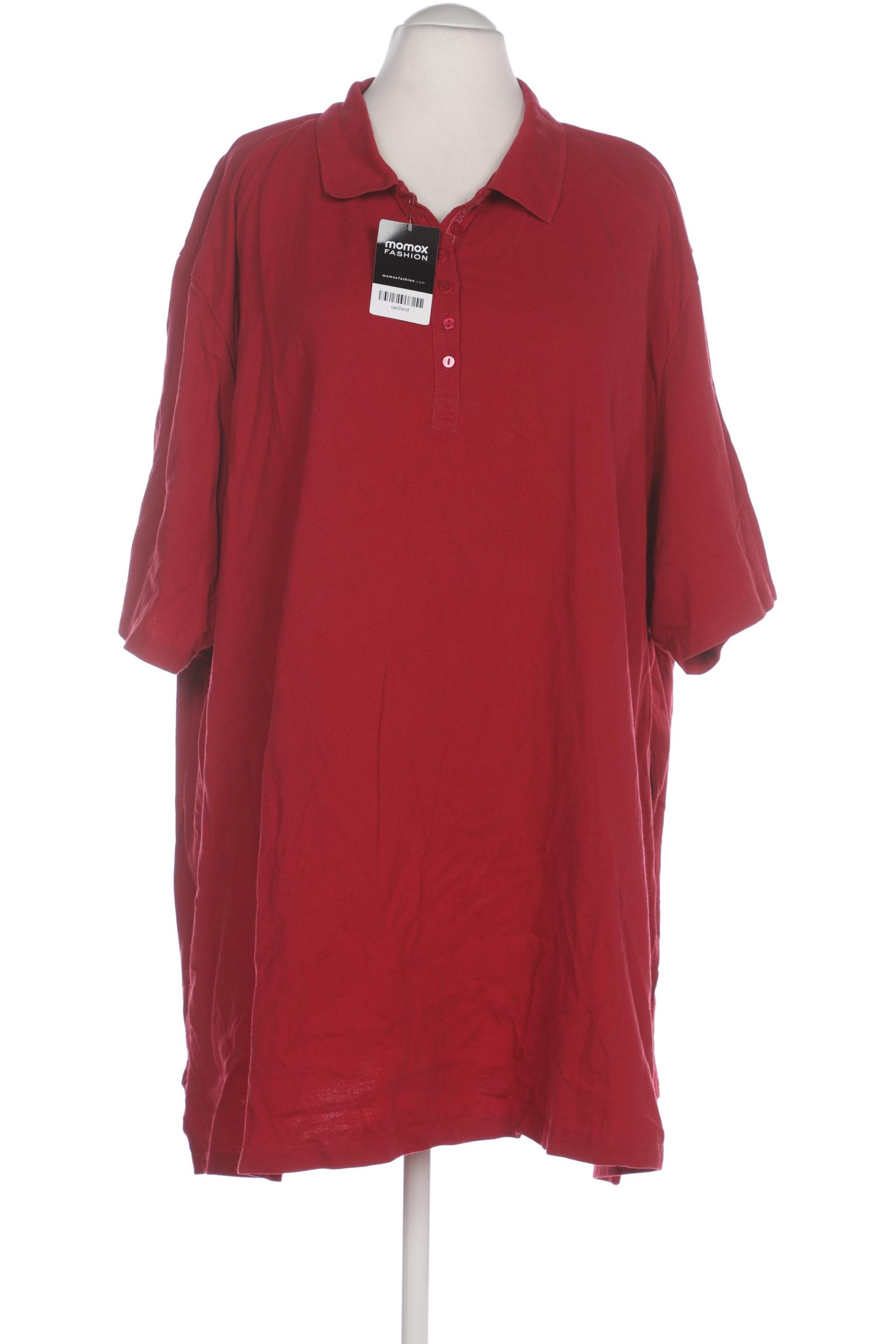 

Ulla Popken Damen Poloshirt, rot, Gr. 66