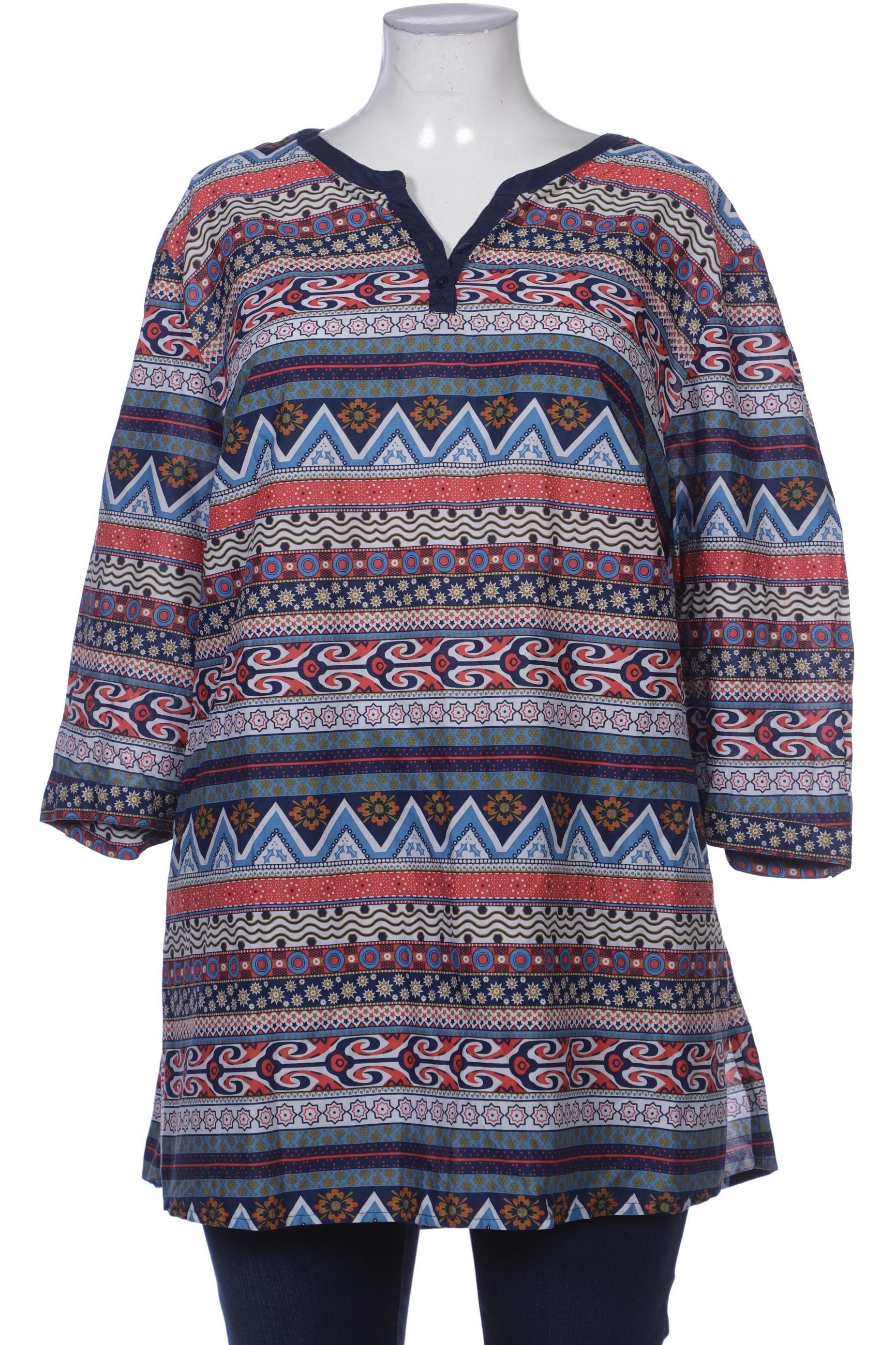

Ulla Popken Damen Bluse, blau, Gr. 50