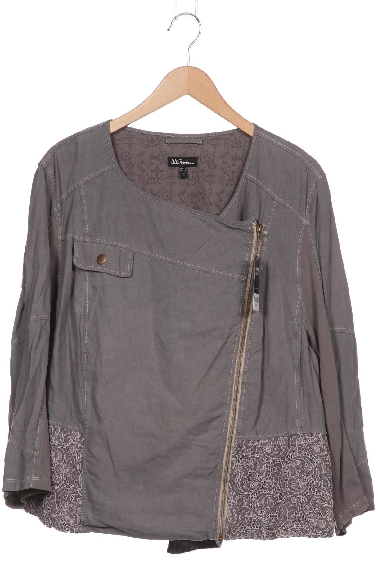 

Ulla Popken Damen Jacke, grau, Gr. 50