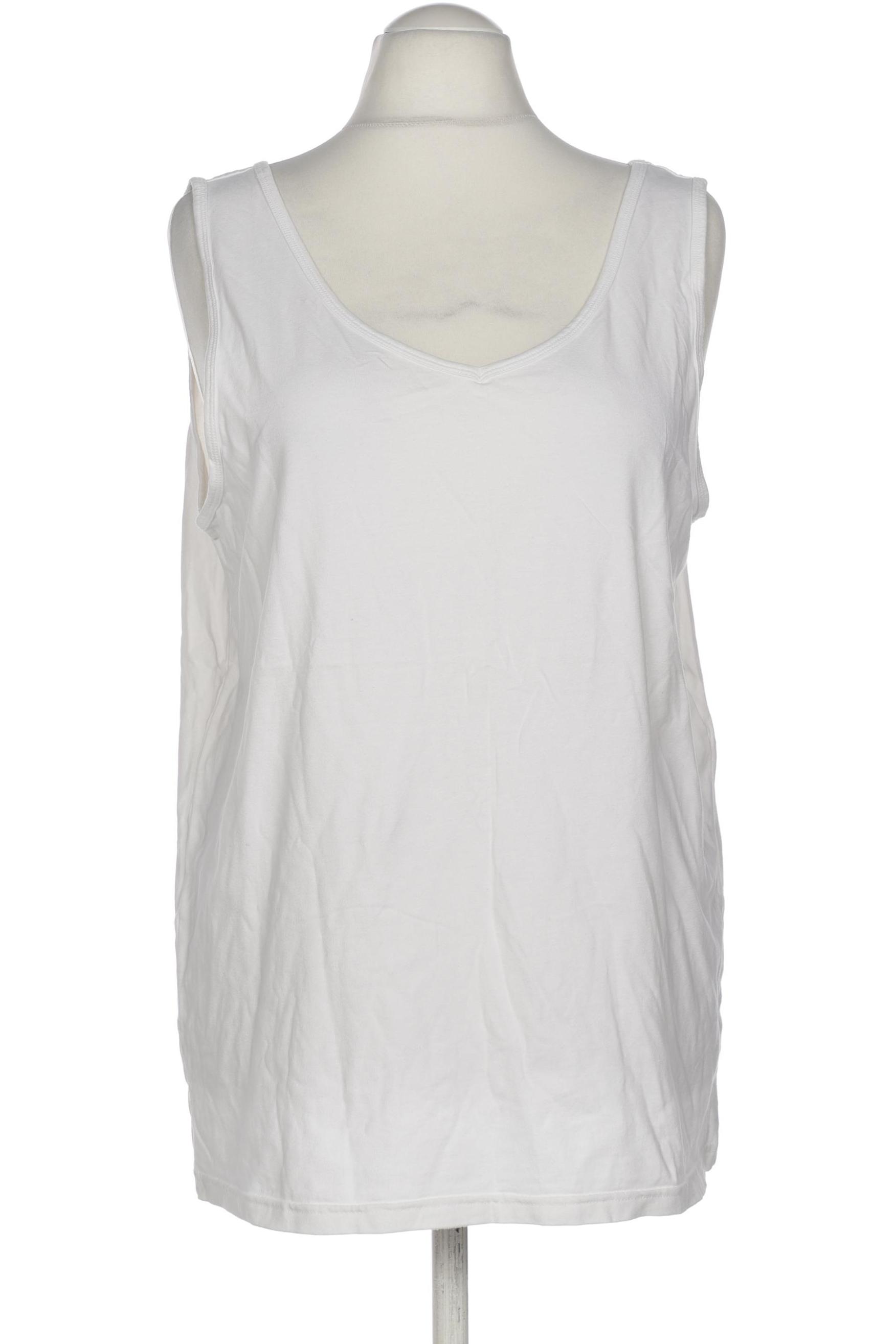 

Ulla Popken Damen Top, weiß, Gr. 54