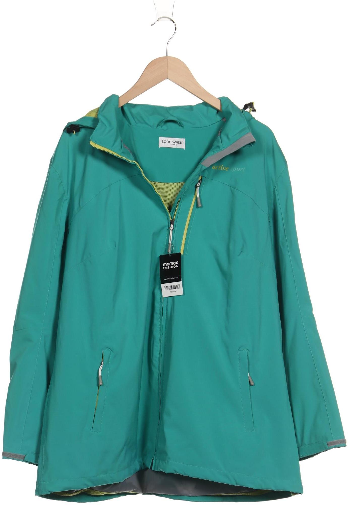 

Ulla Popken Damen Jacke, türkis, Gr. 46
