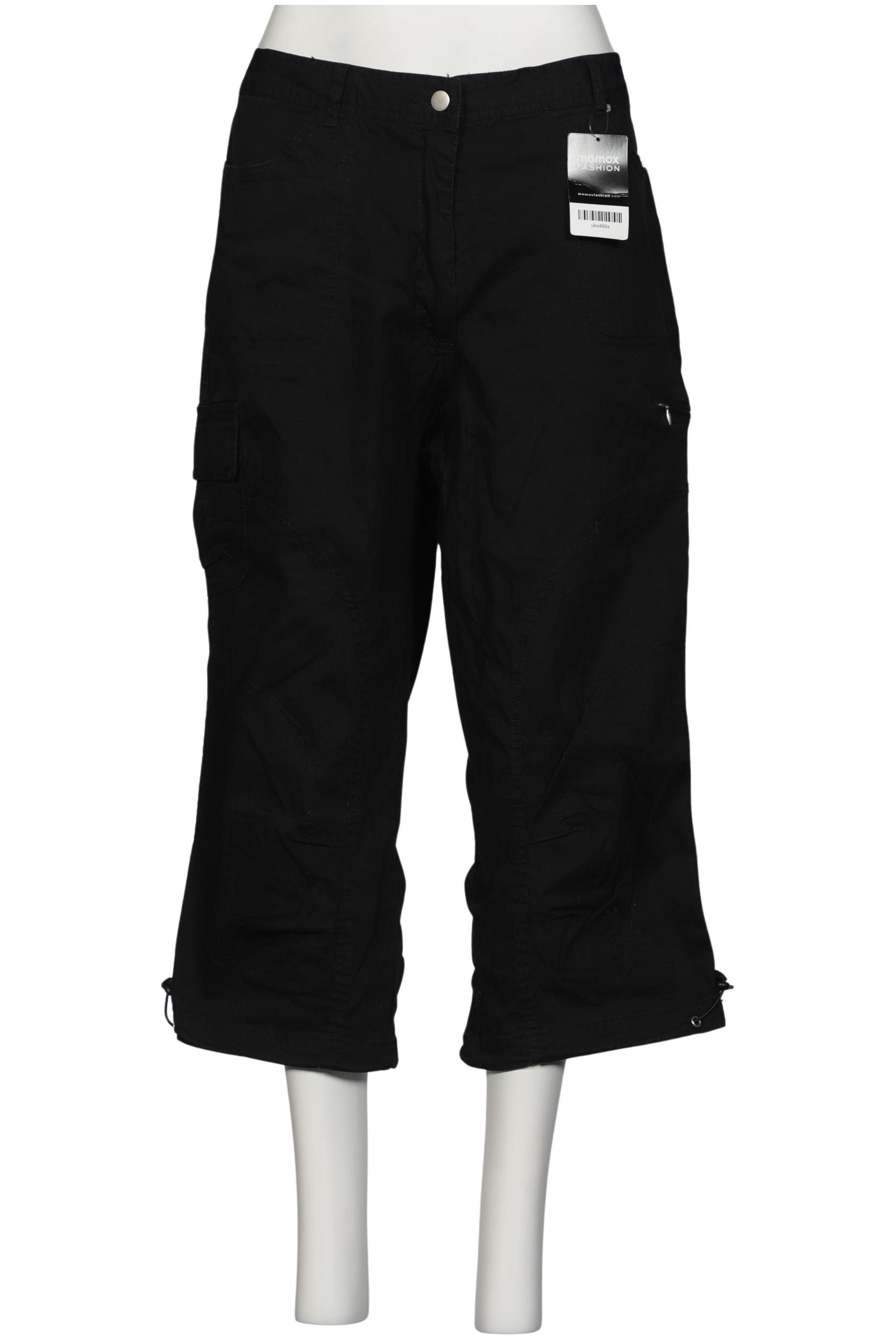 

Ulla Popken Damen Stoffhose, schwarz, Gr. 48