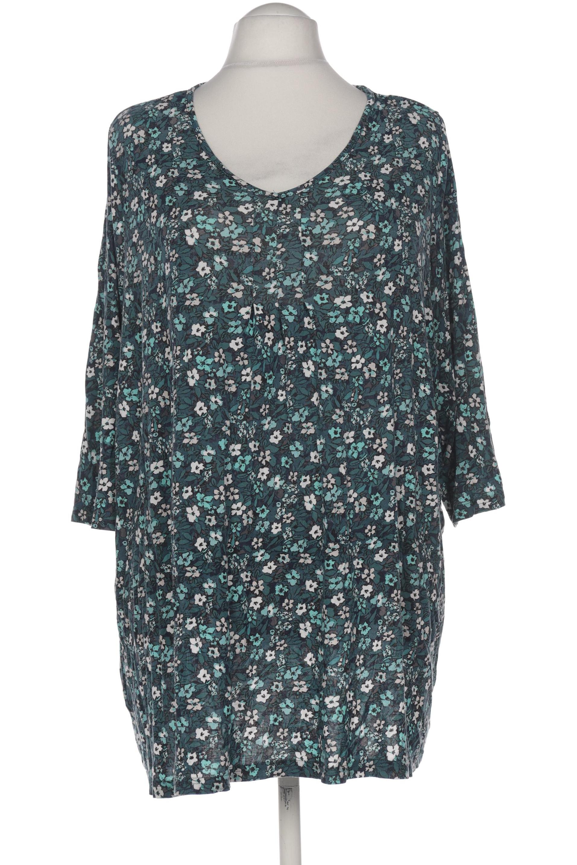 

Ulla Popken Damen T-Shirt, türkis, Gr. 52