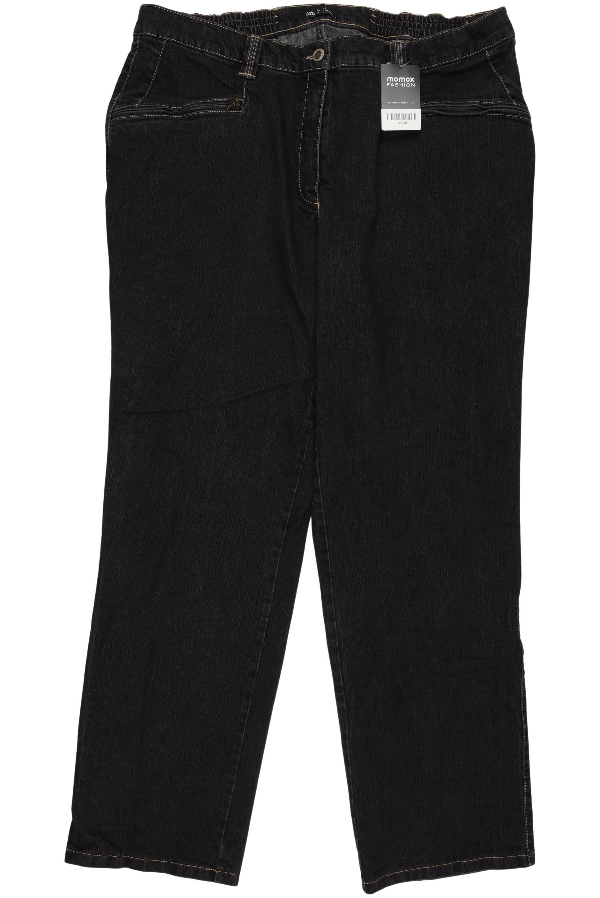 

Ulla Popken Damen Jeans, schwarz, Gr. 50