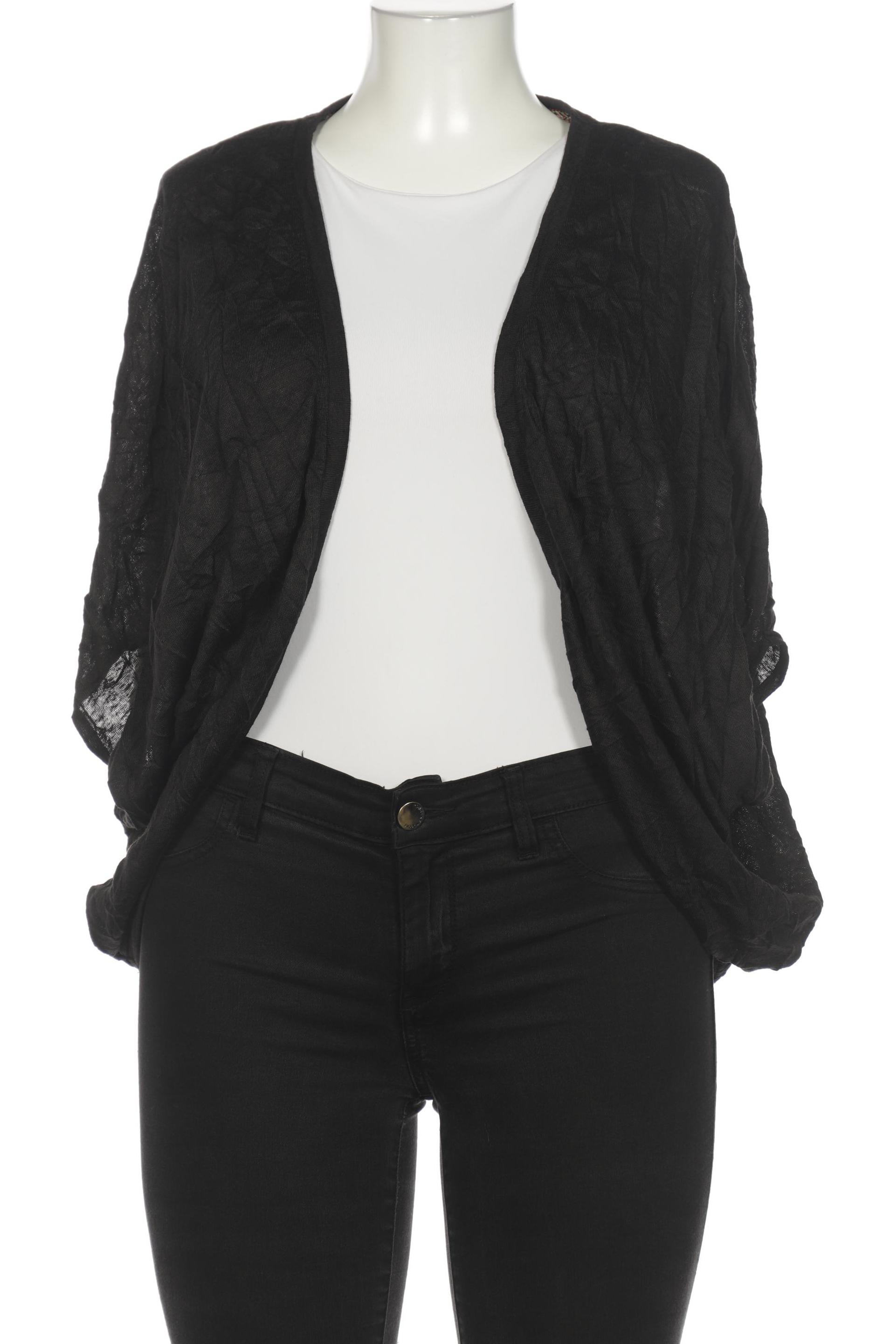 

Ulla Popken Damen Strickjacke, schwarz, Gr. 42