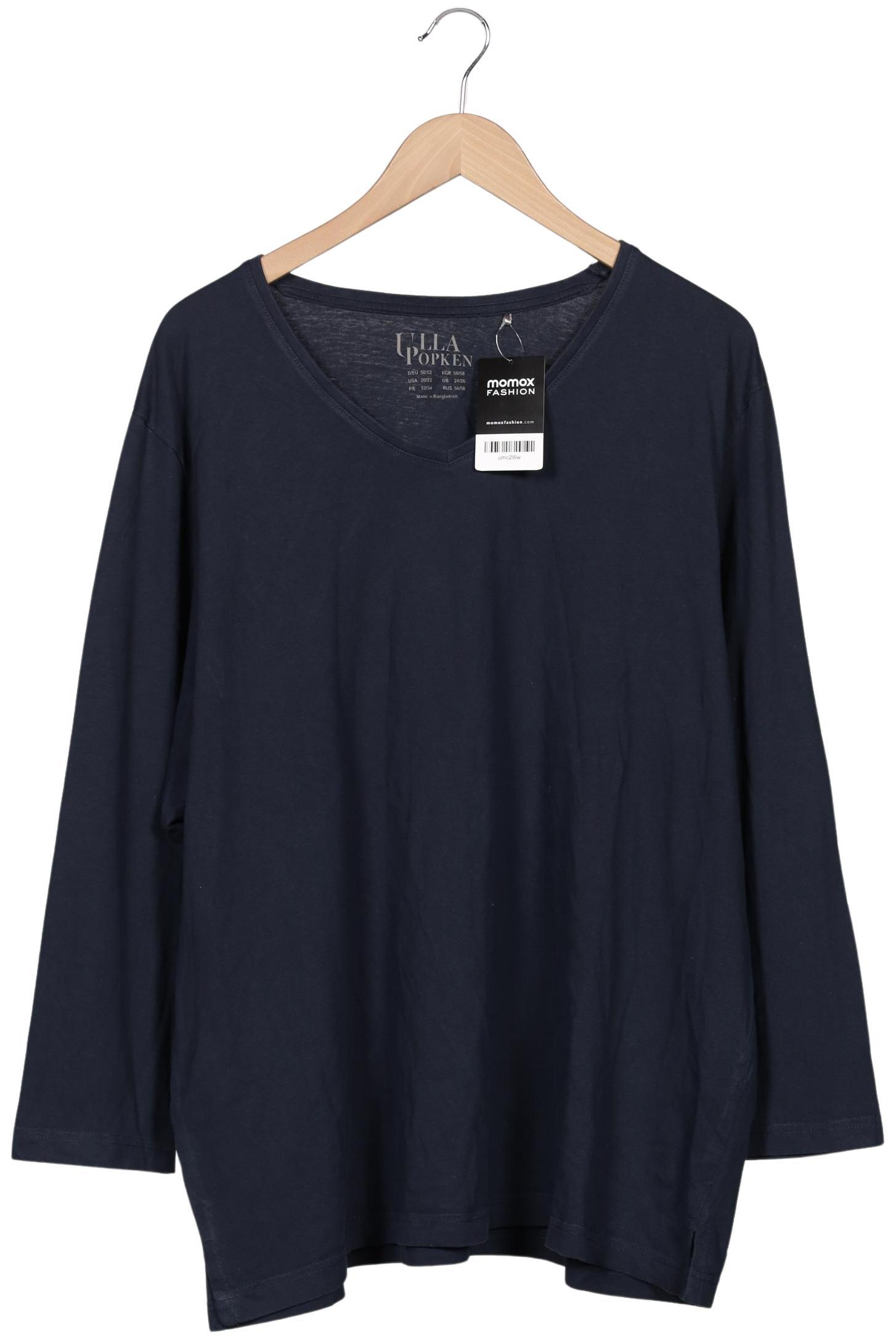 

Ulla Popken Damen Langarmshirt, marineblau, Gr. 50