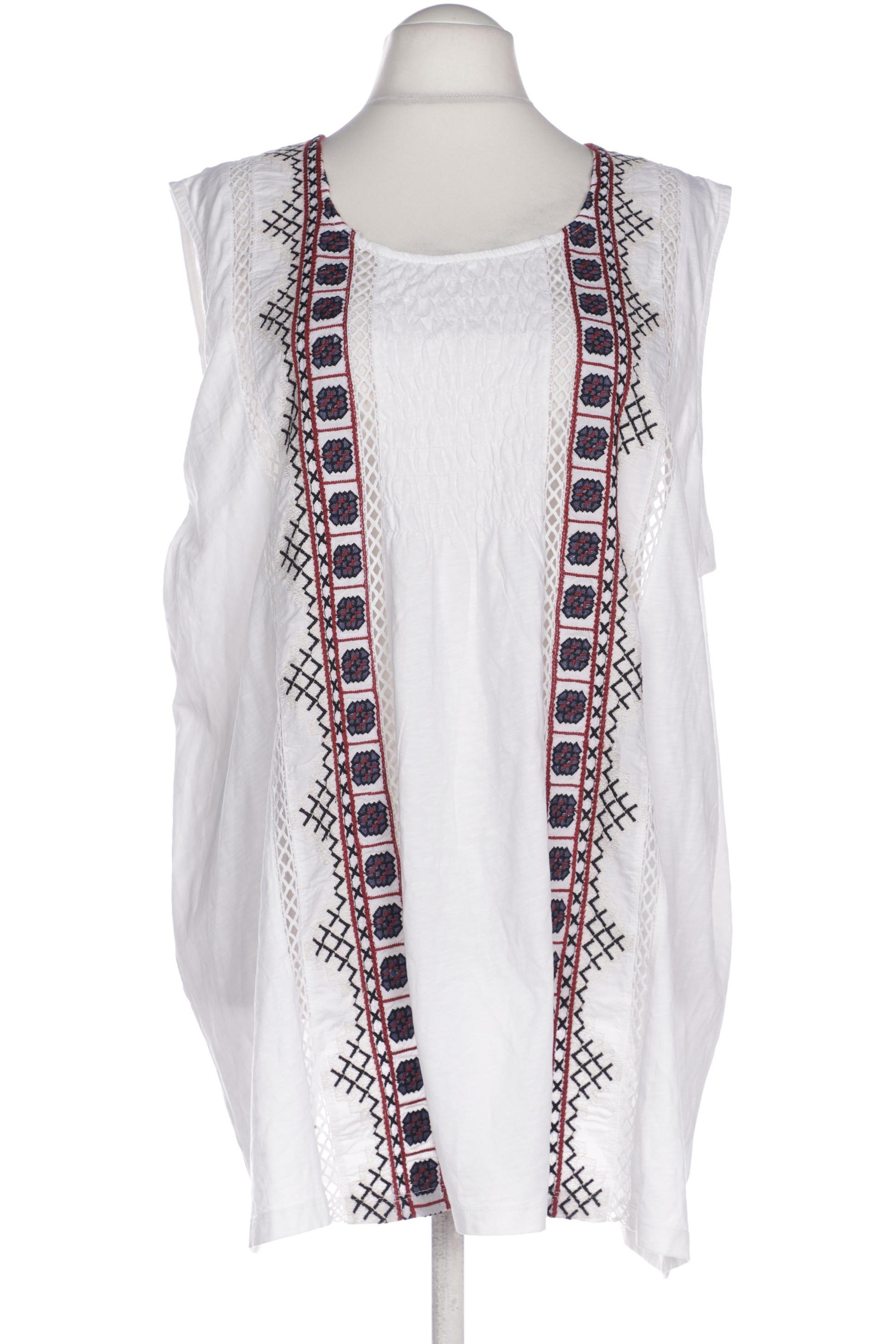 

Ulla Popken Damen Top, weiß, Gr. 54